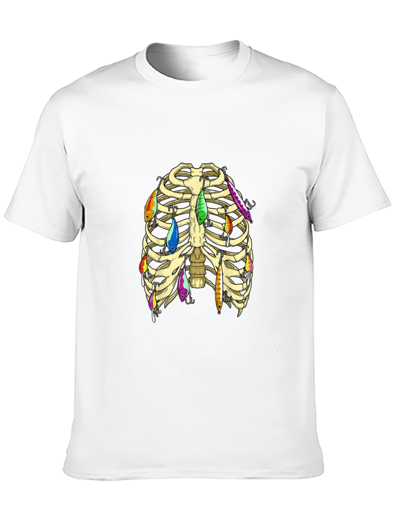 Fishing Lure Rib Cage T-Shirt