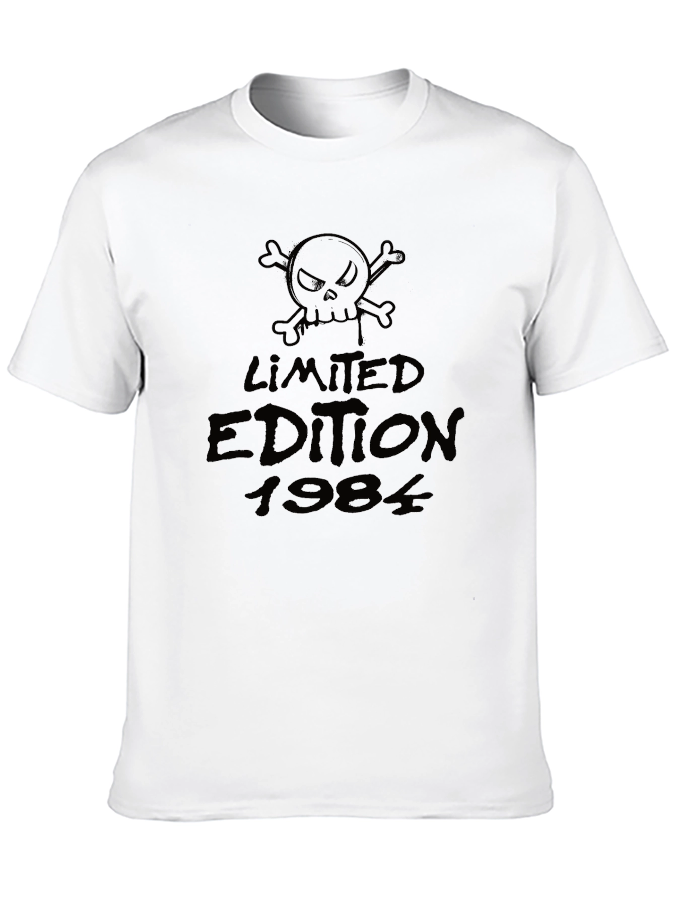 Limited Edition 1984 Skull Graphic T-Shirt