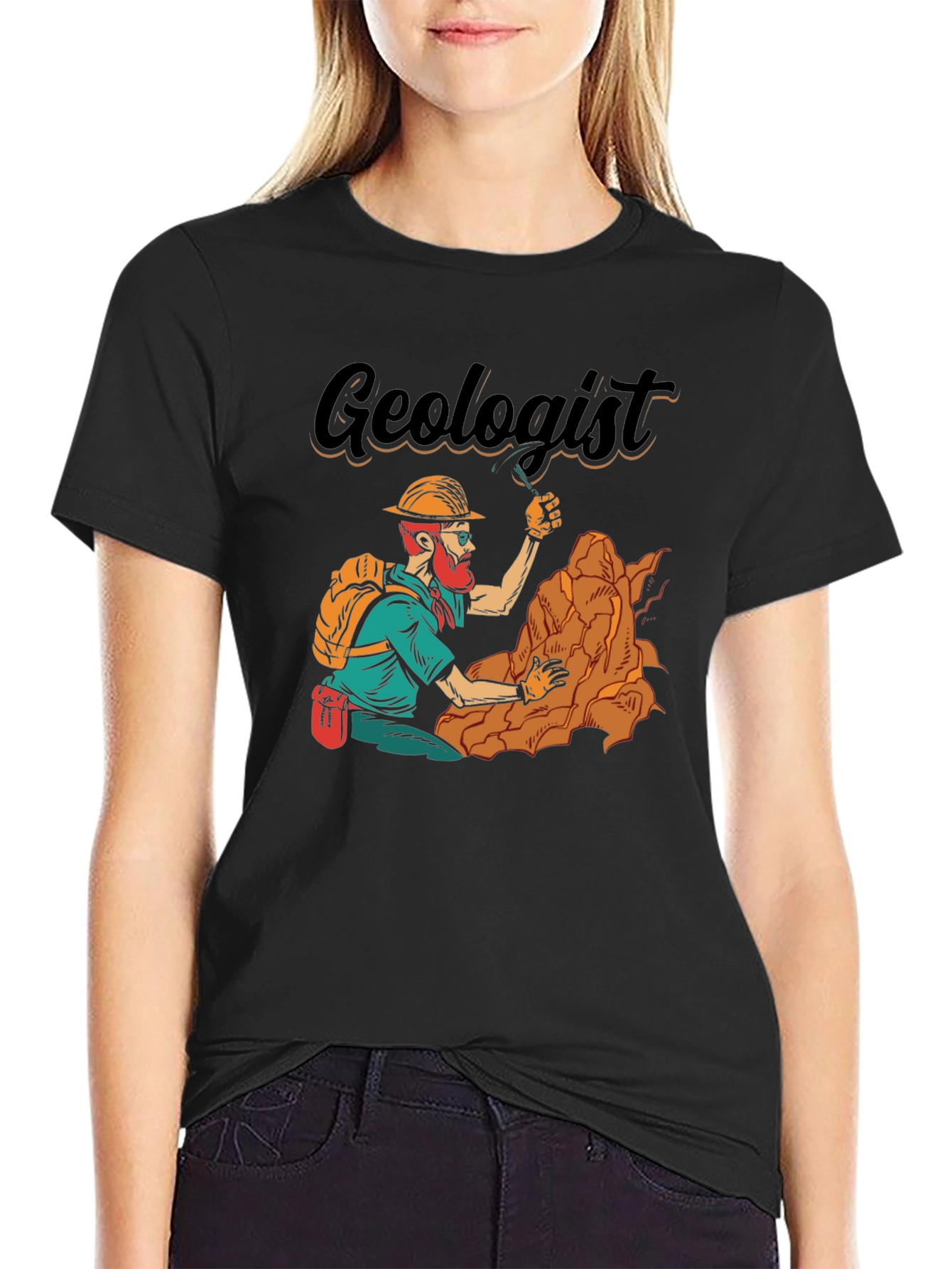 Geologist Graphic Tee - Rock On!