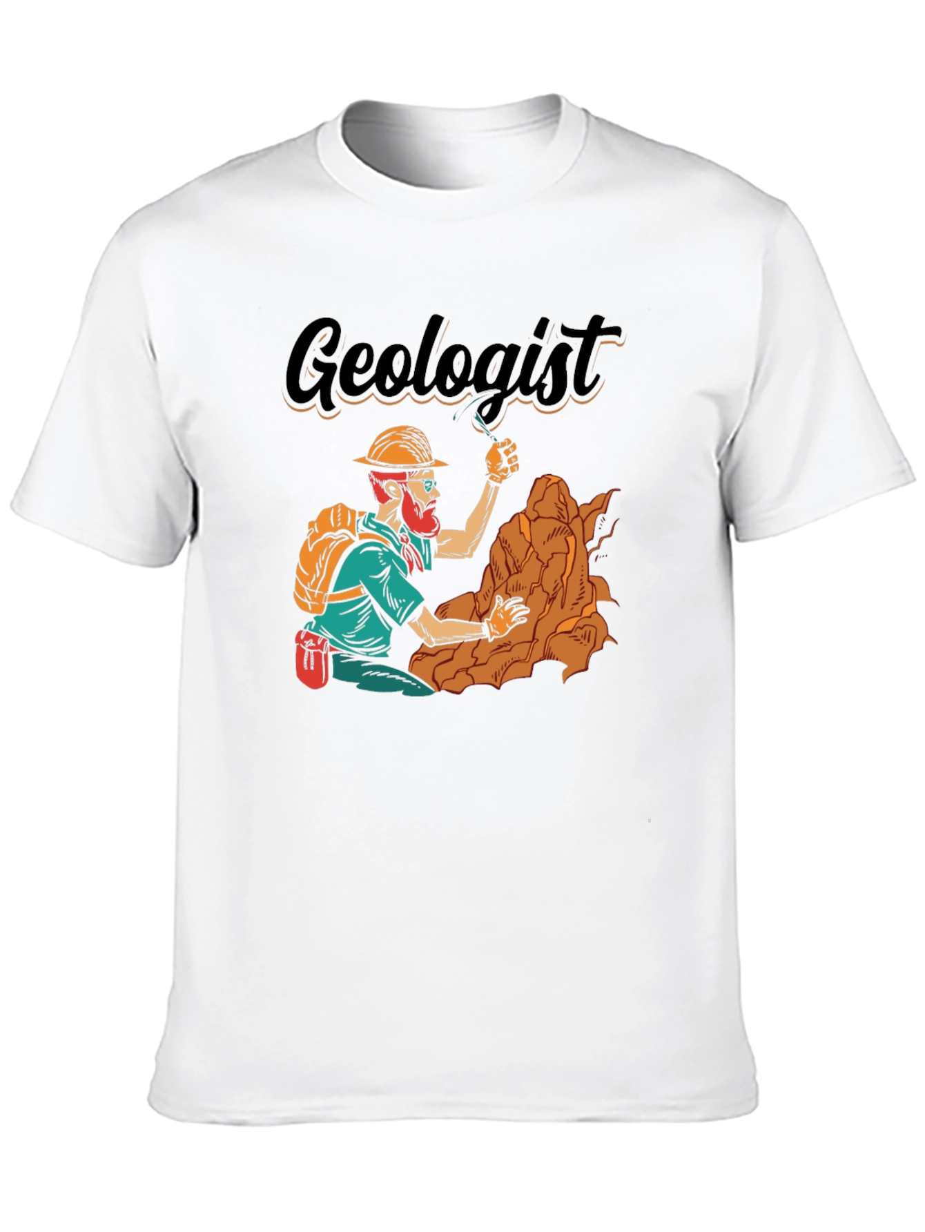 Geologist Graphic Tee - Rock On!