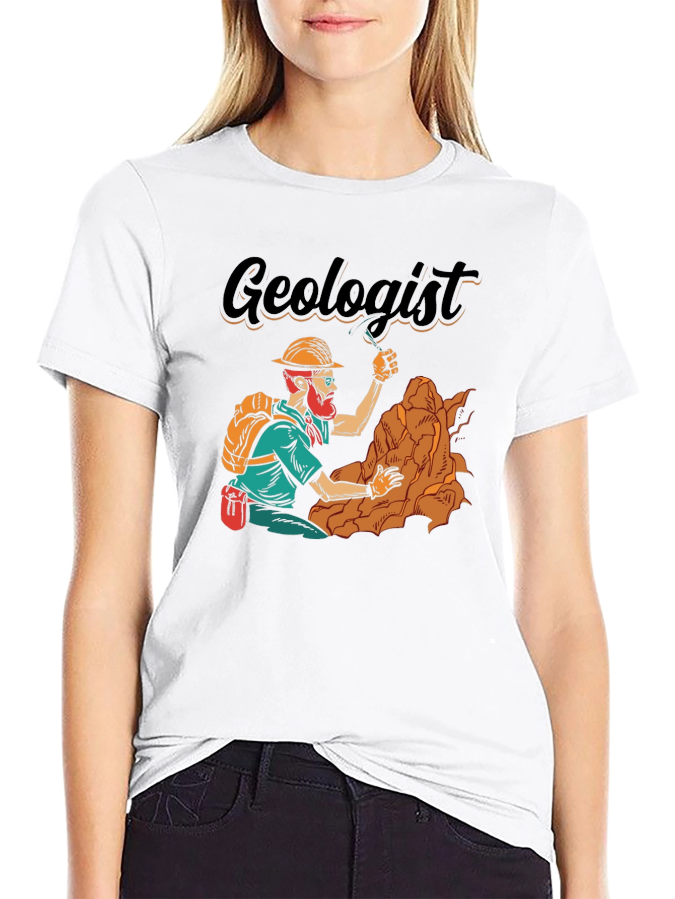 Geologist Graphic Tee - Rock On!