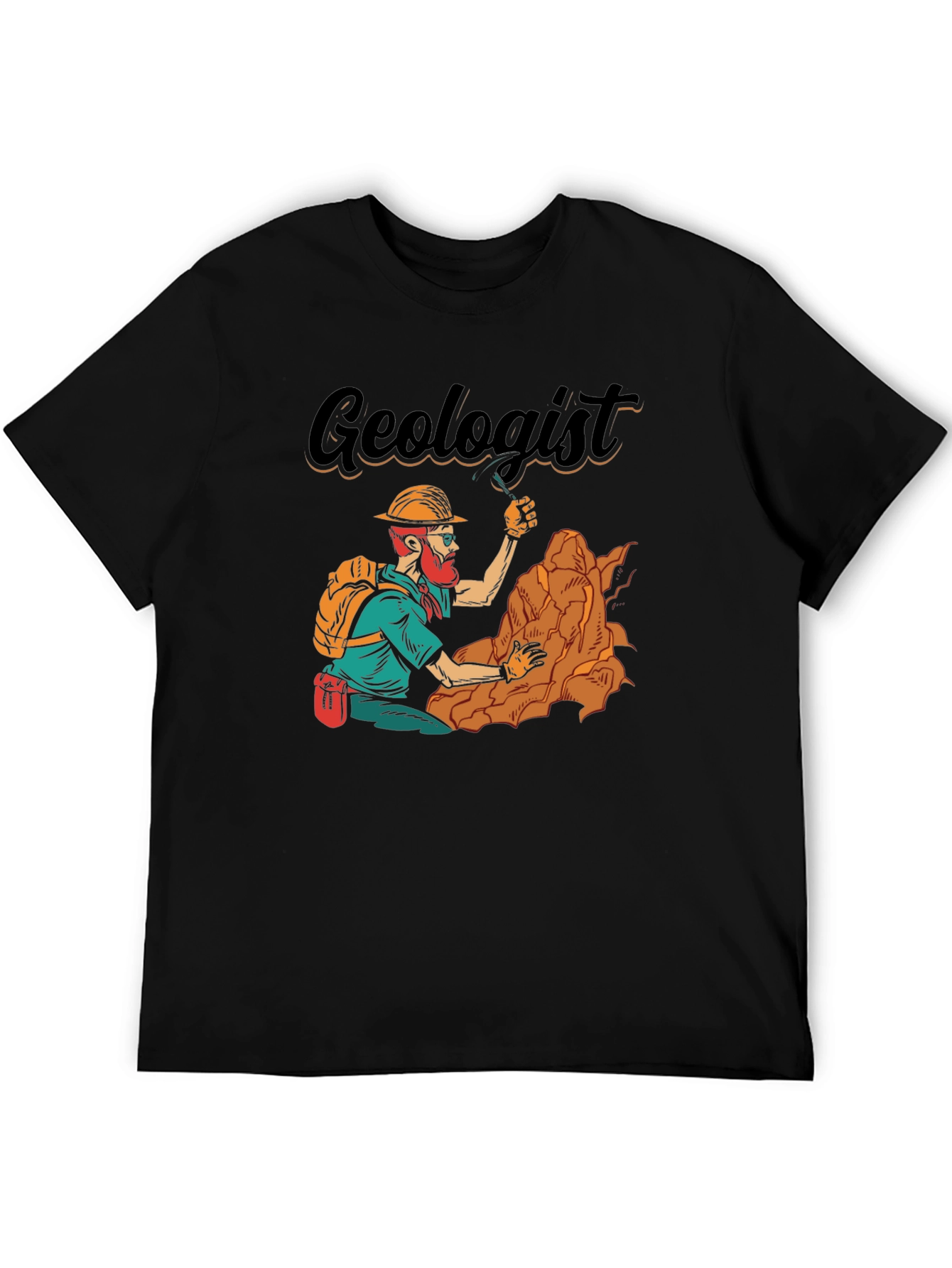 Geologist Graphic Tee - Rock On!
