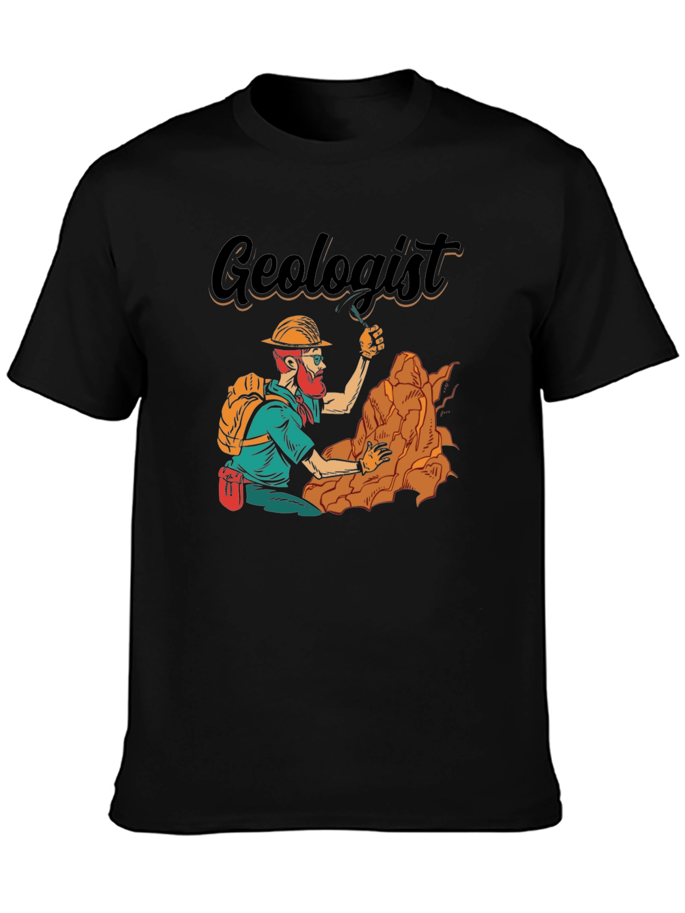 Geologist Graphic Tee - Rock On!