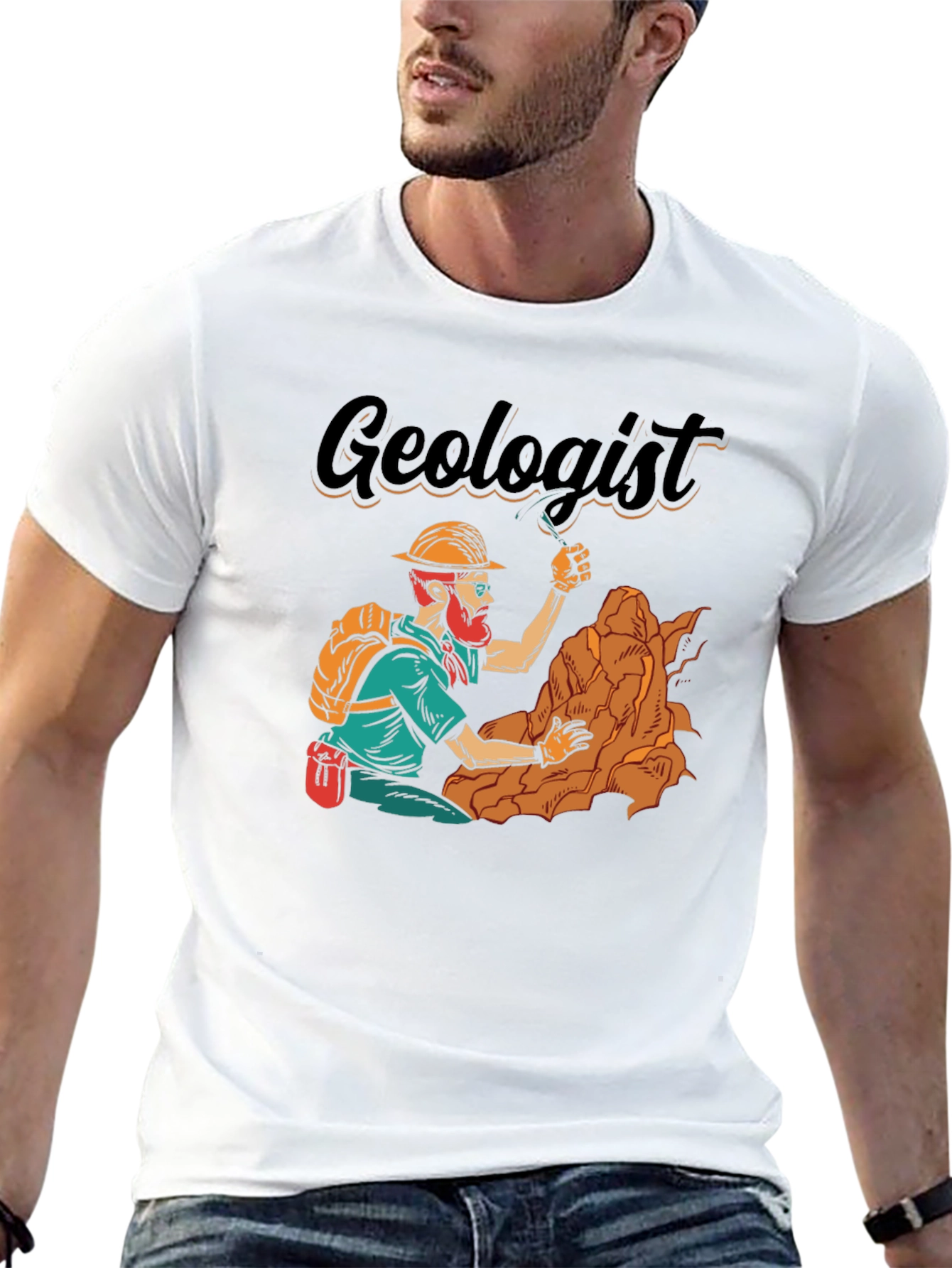 Geologist Graphic Tee - Rock On!