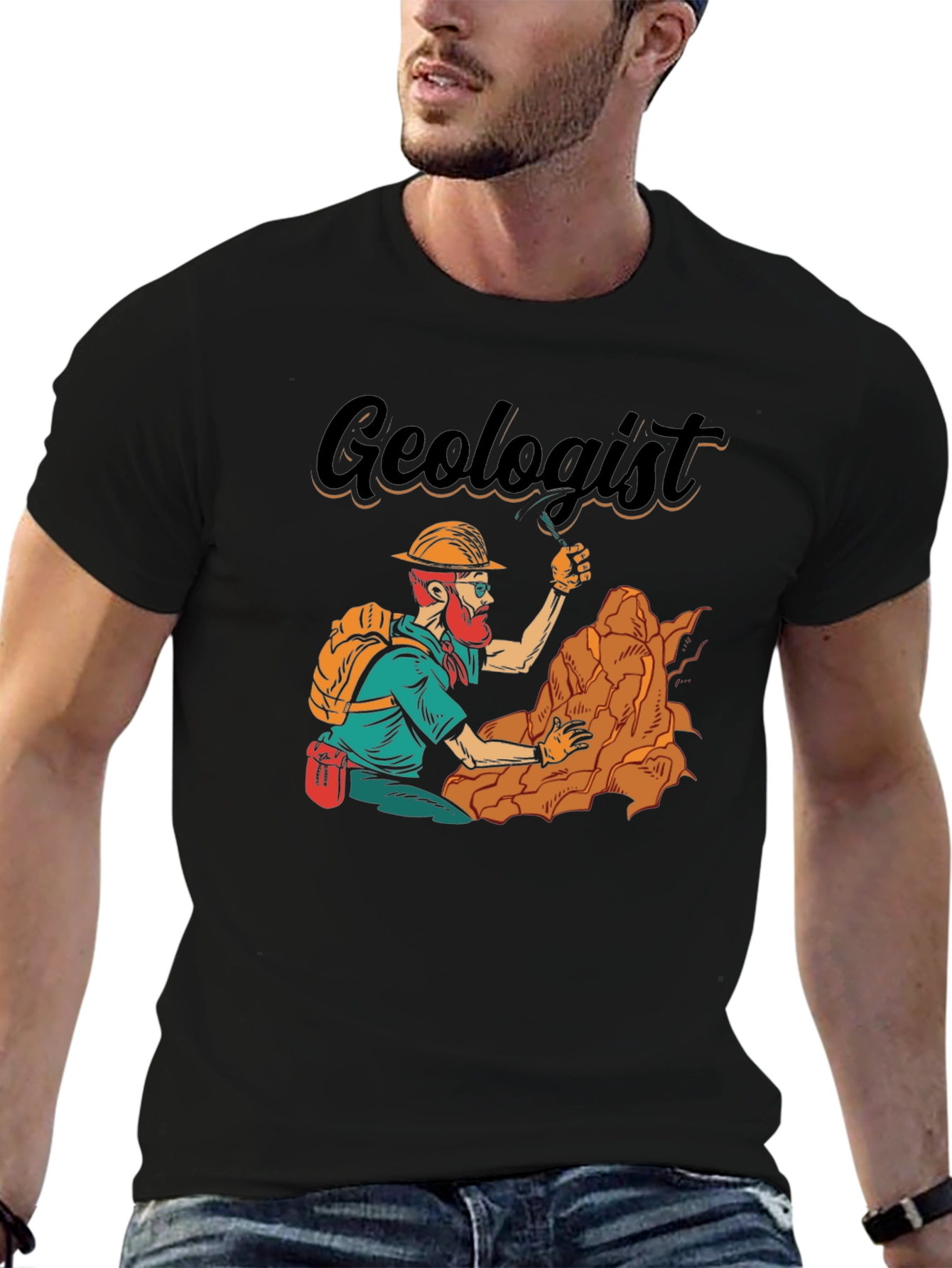 Geologist Graphic Tee - Rock On!