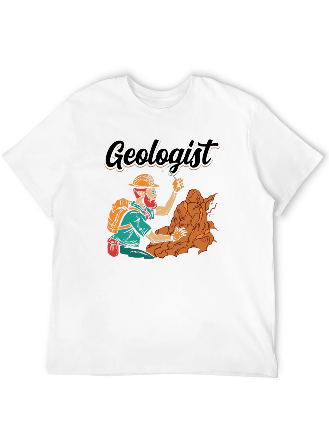 Geologist Graphic Tee - Rock On!