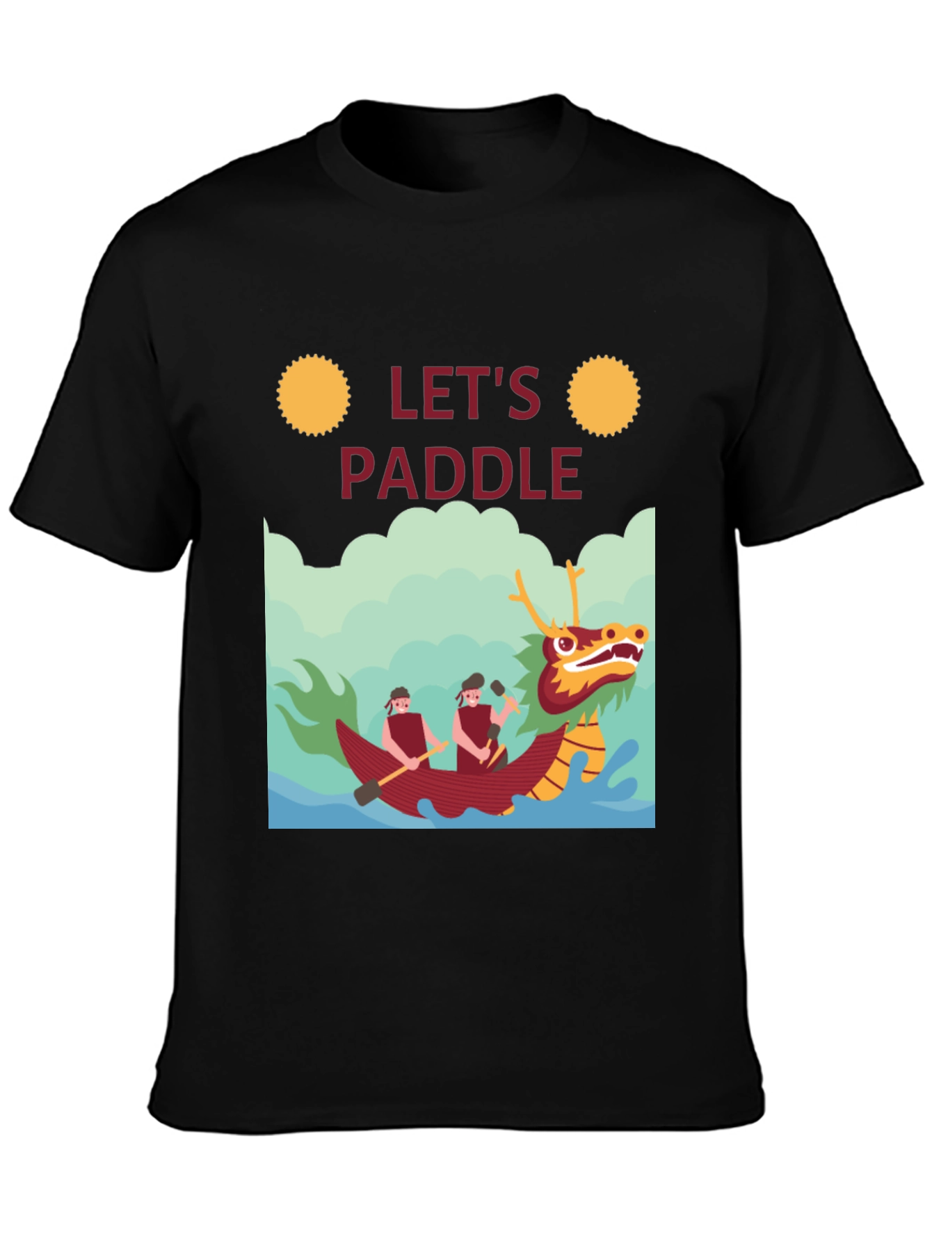 Lets Paddle Dragon Boat Festival T-Shirt