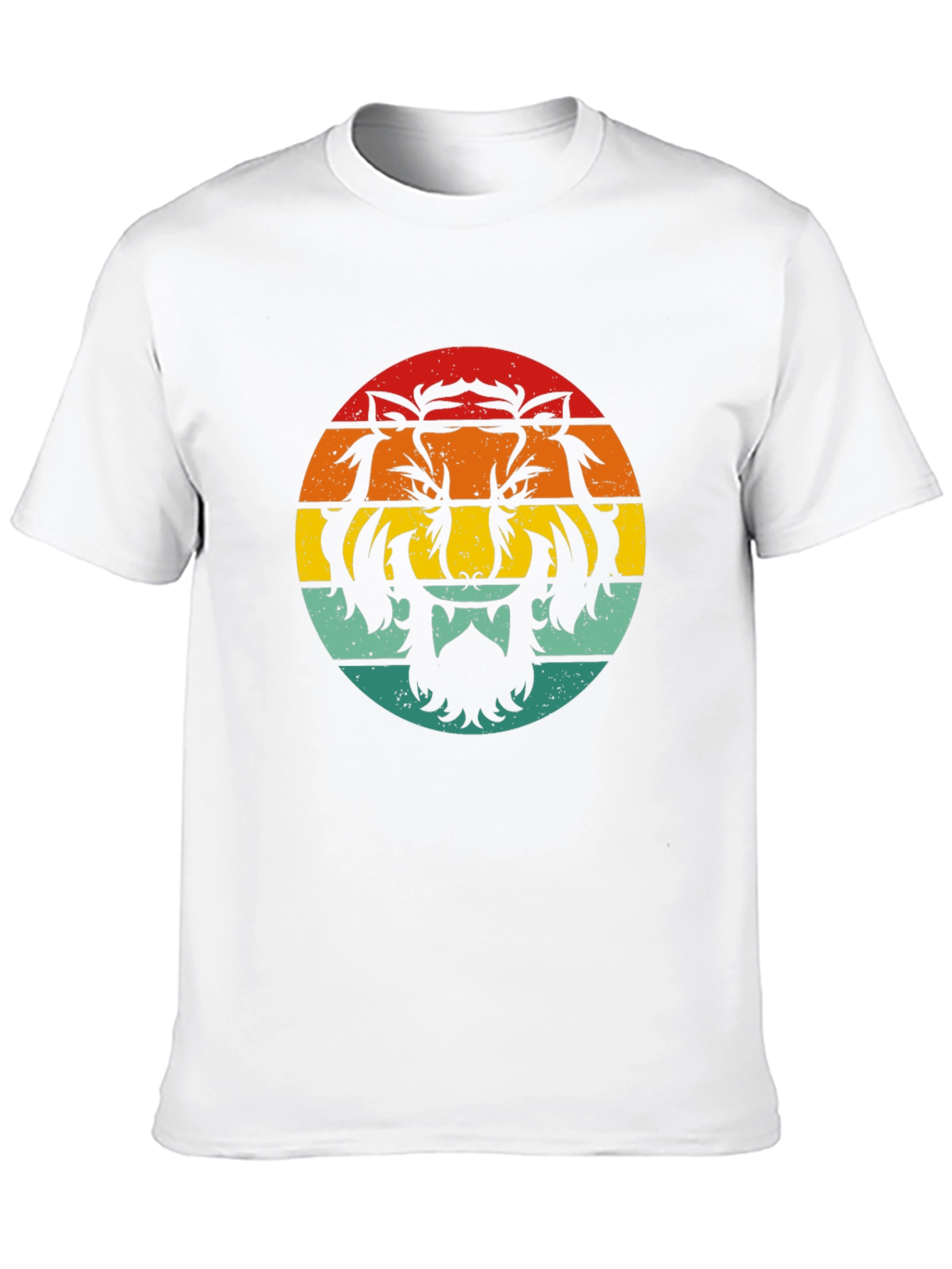 Retro Tiger Graphic T-Shirt - Black