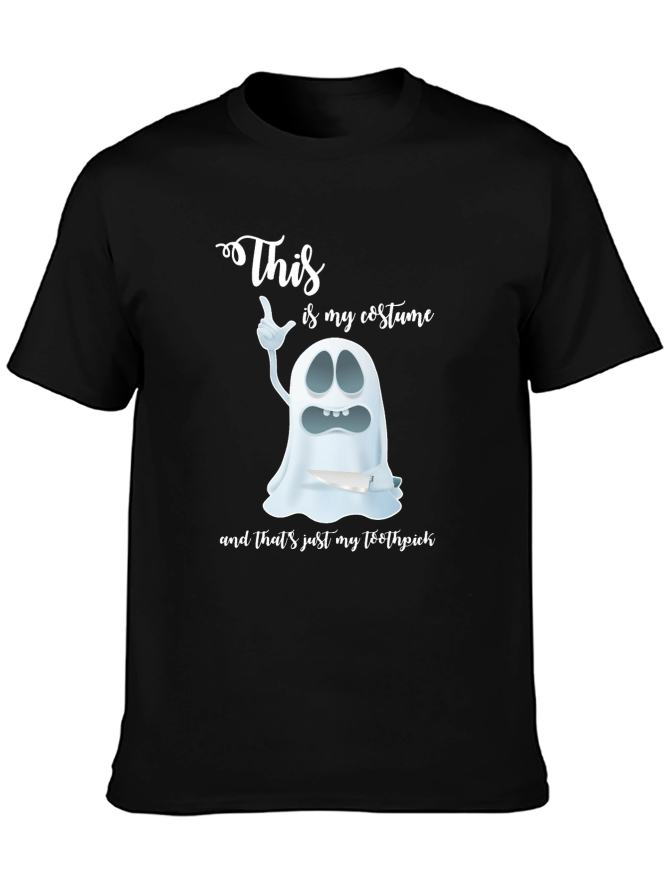 Funny Halloween Costume Ghost T-Shirt