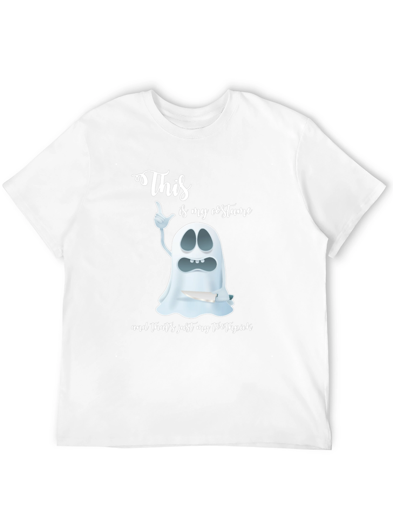Funny Halloween Costume Ghost T-Shirt