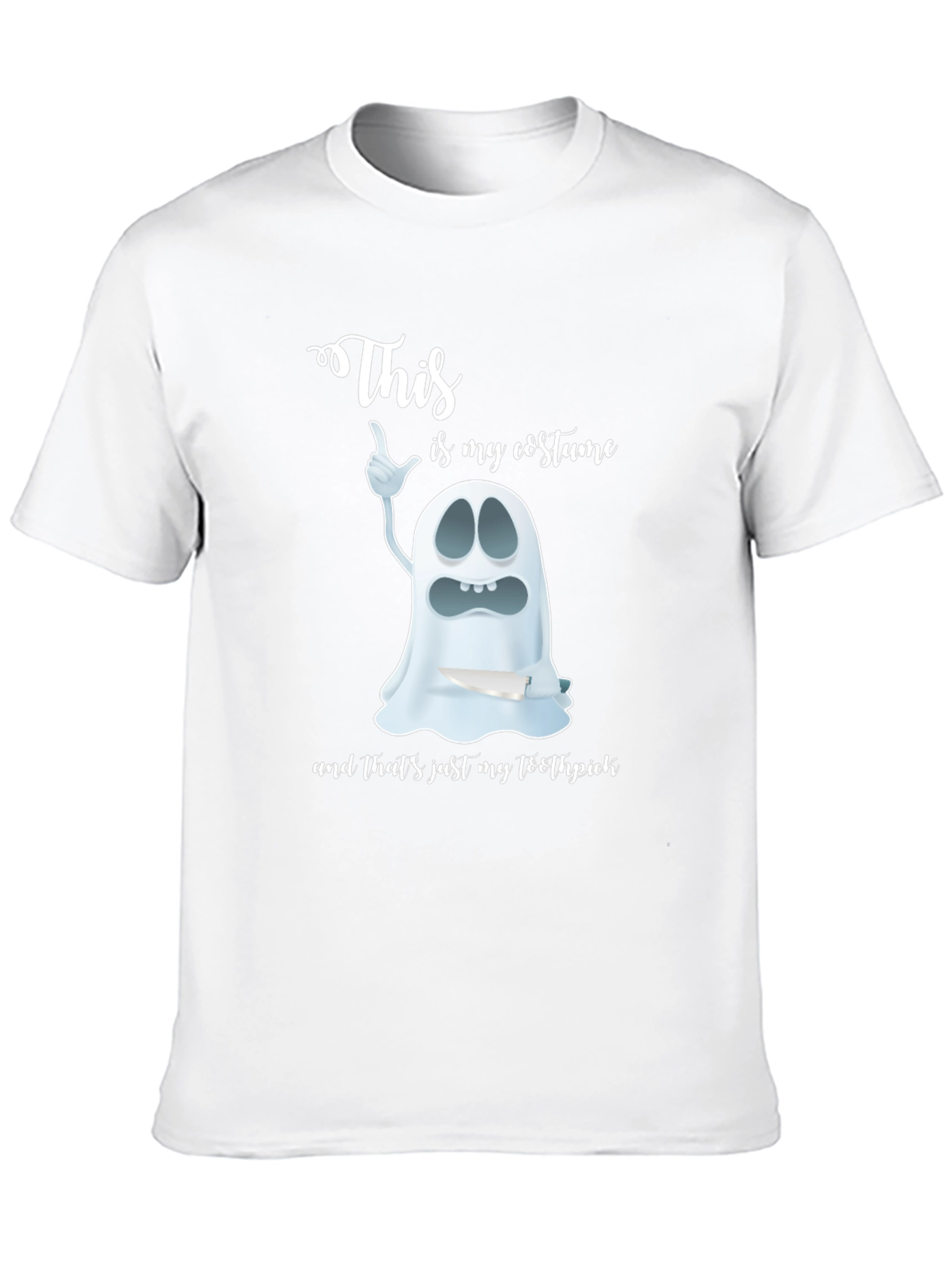 Funny Halloween Costume Ghost T-Shirt