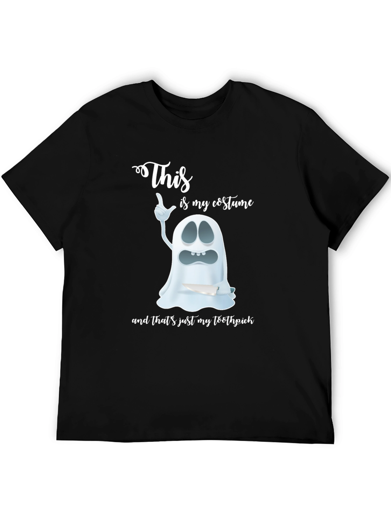 Funny Halloween Costume Ghost T-Shirt
