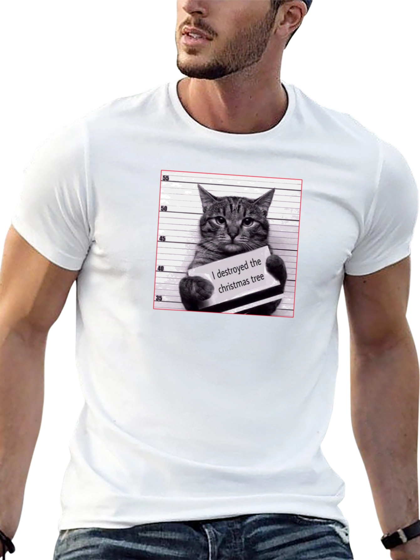 Cat Mugshot T-Shirt