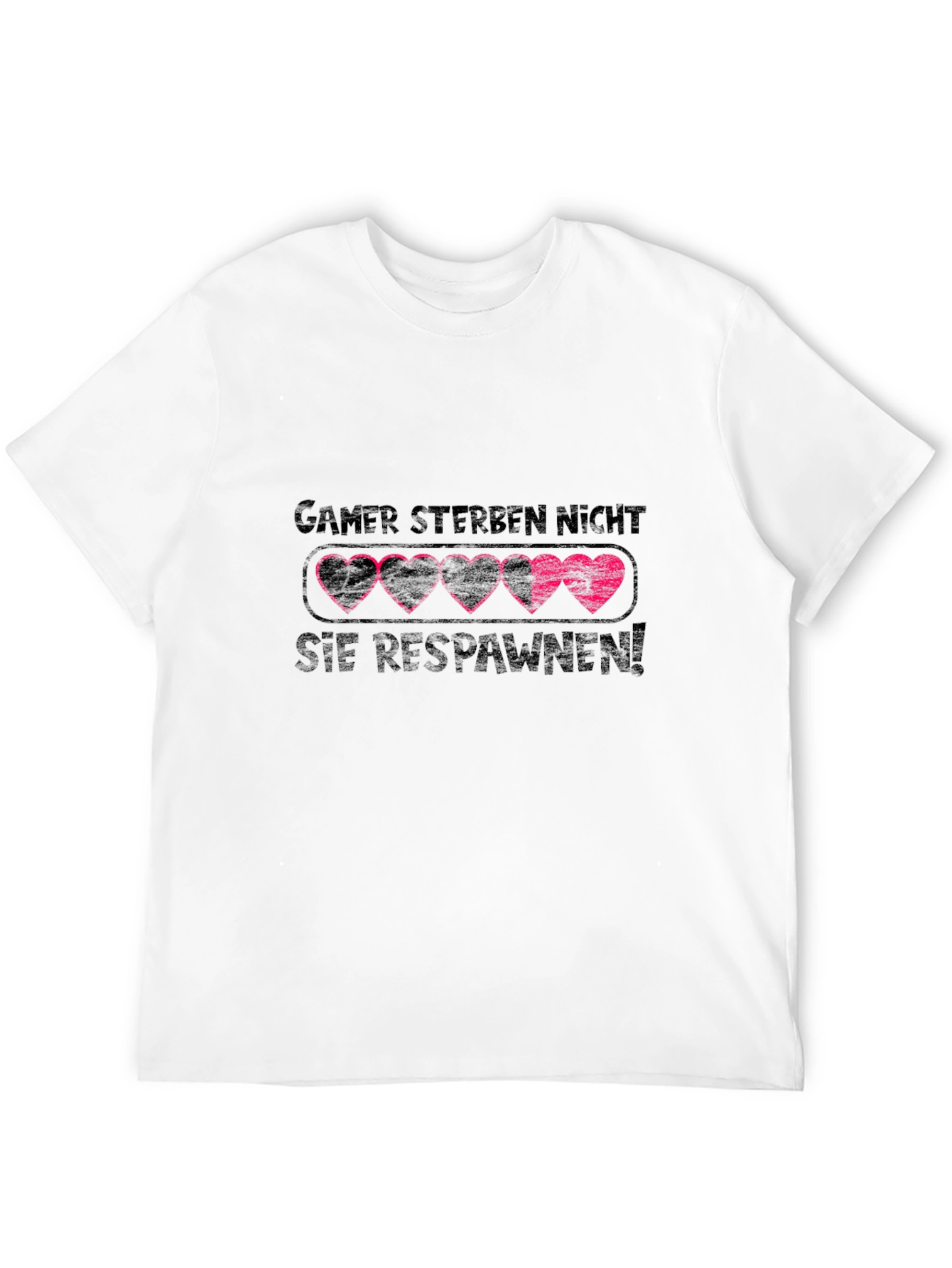 Gamer Respawn Black T-Shirt
