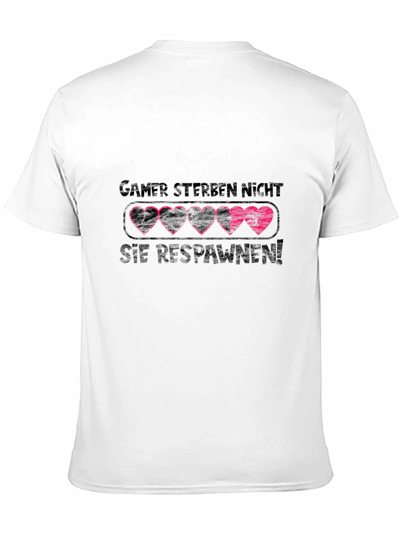 Gamer Respawn Black T-Shirt
