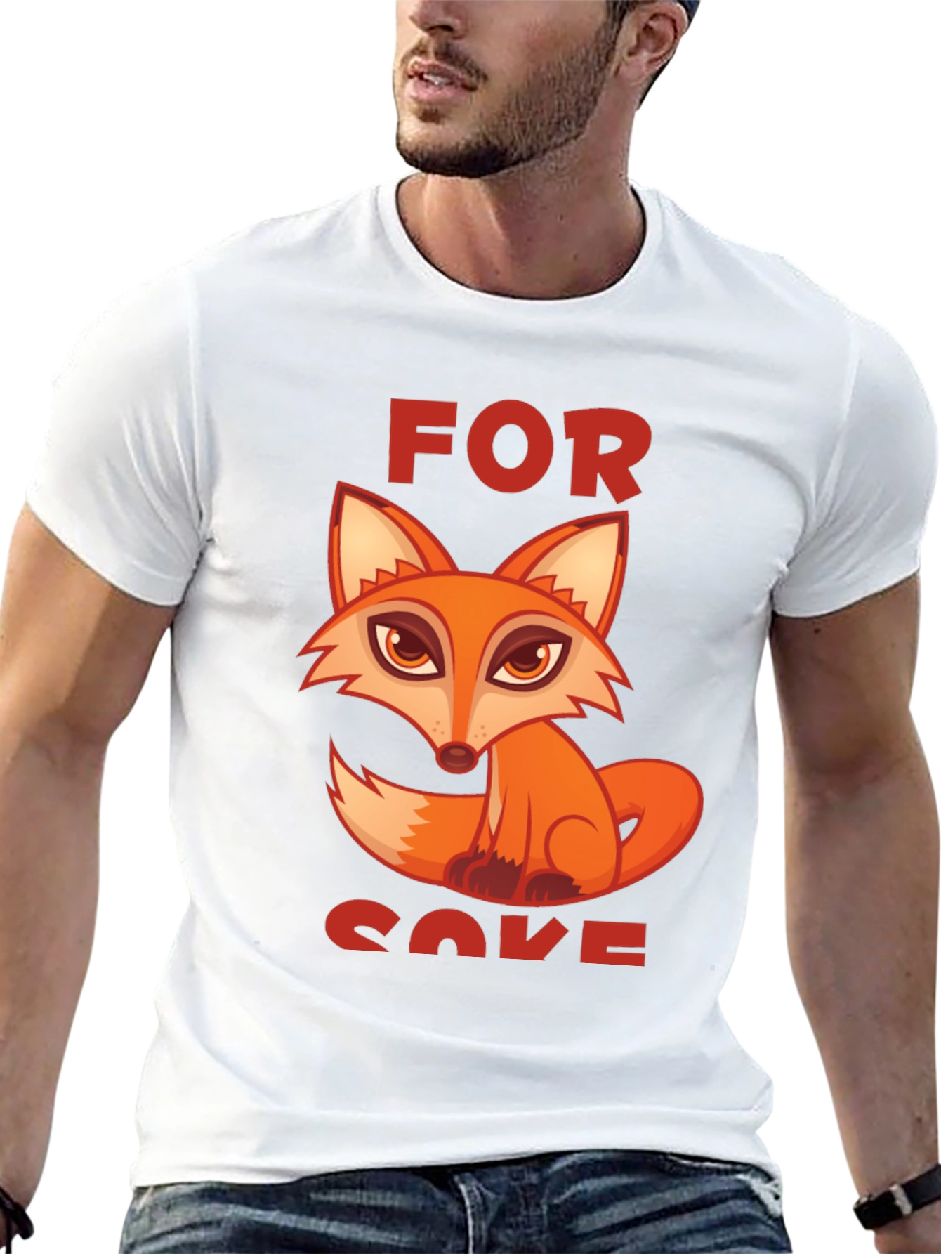 For Fox Sake T-Shirt - Novelty Design
