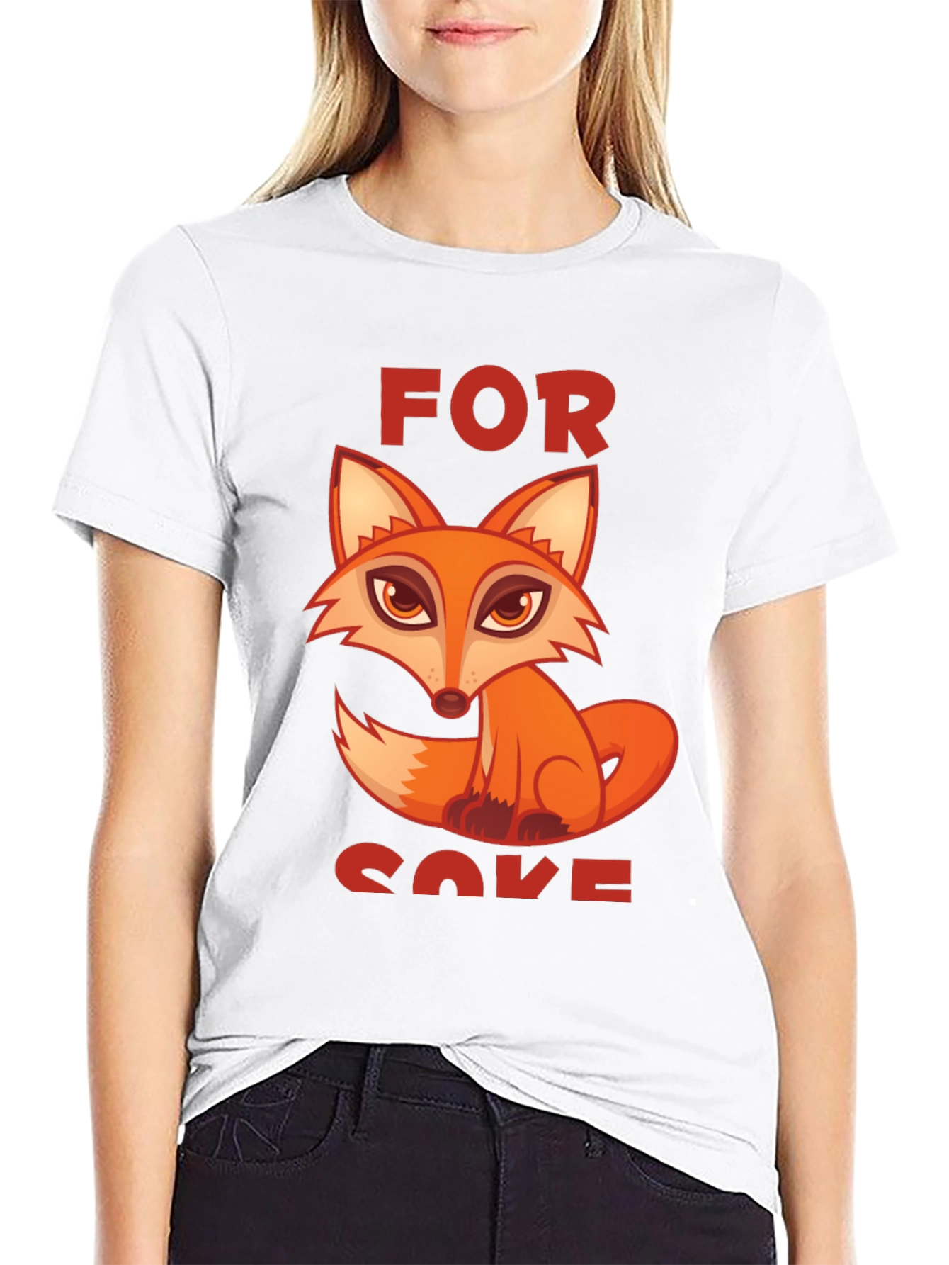 For Fox Sake T-Shirt - Novelty Design