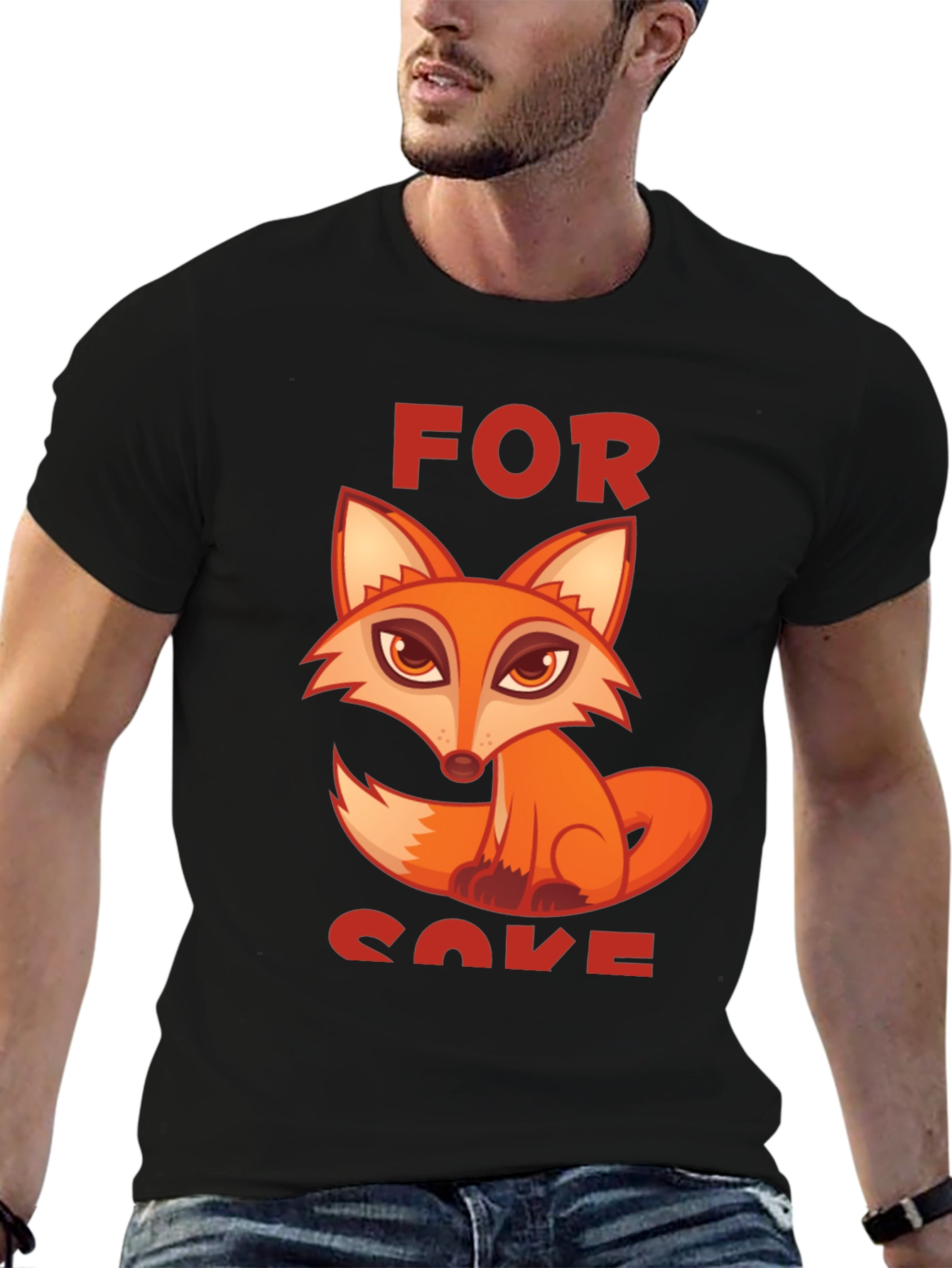 For Fox Sake T-Shirt - Novelty Design