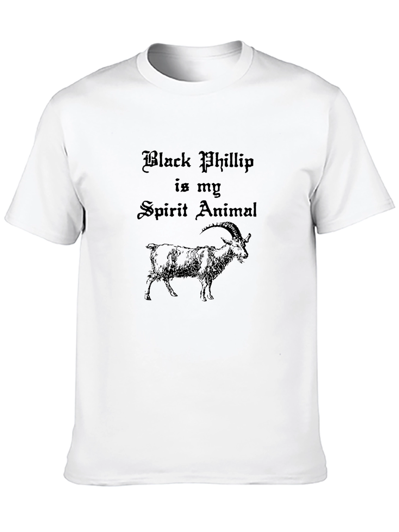 Black Phillip Spirit Animal Graphic T-Shirt