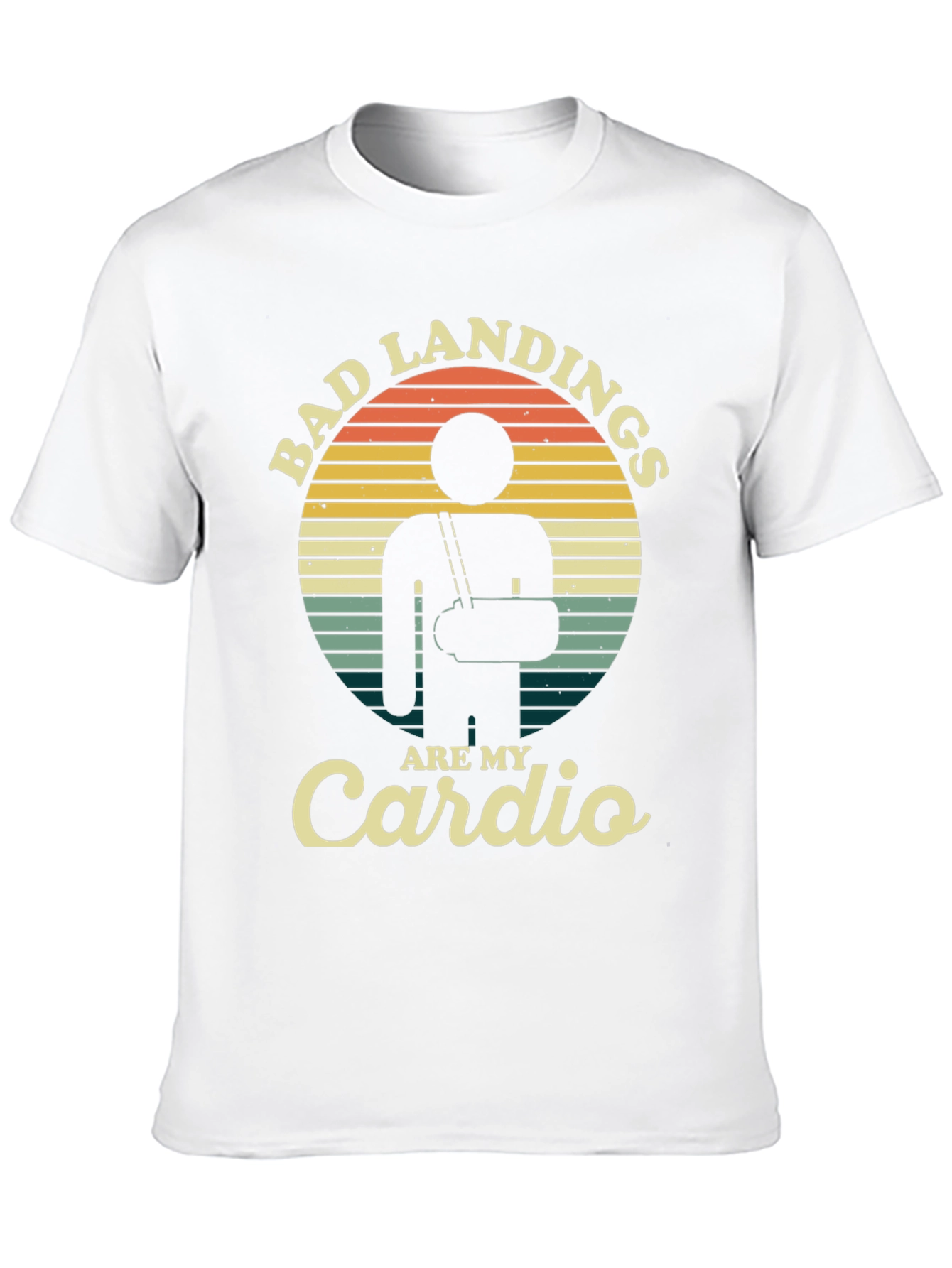 Bad Landings Are My Cardio Graphic Tee