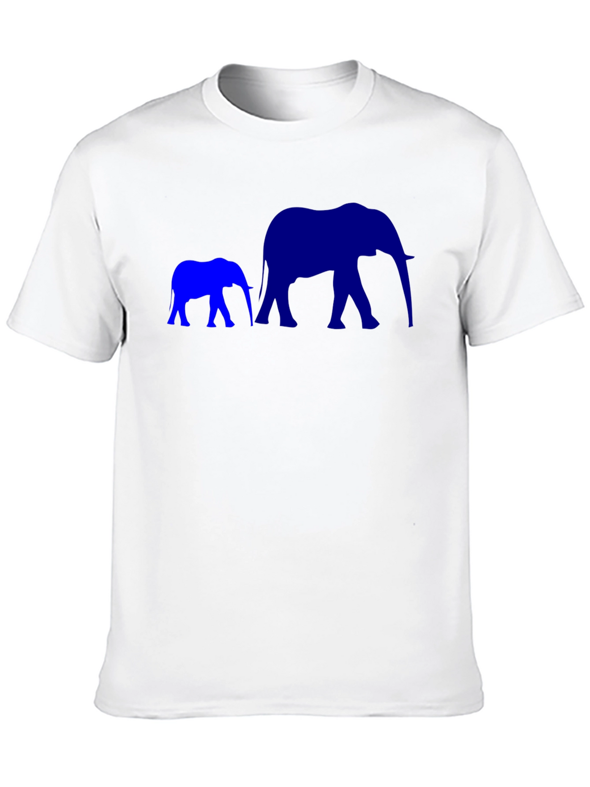 Elephant Family Black T-Shirt