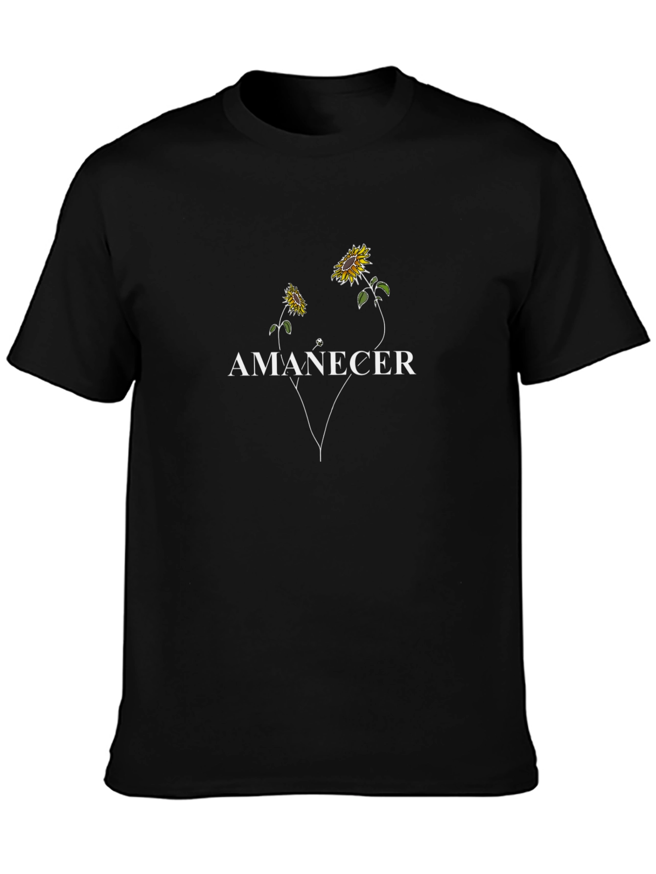 Amanecer Sunflower Graphic T-Shirt