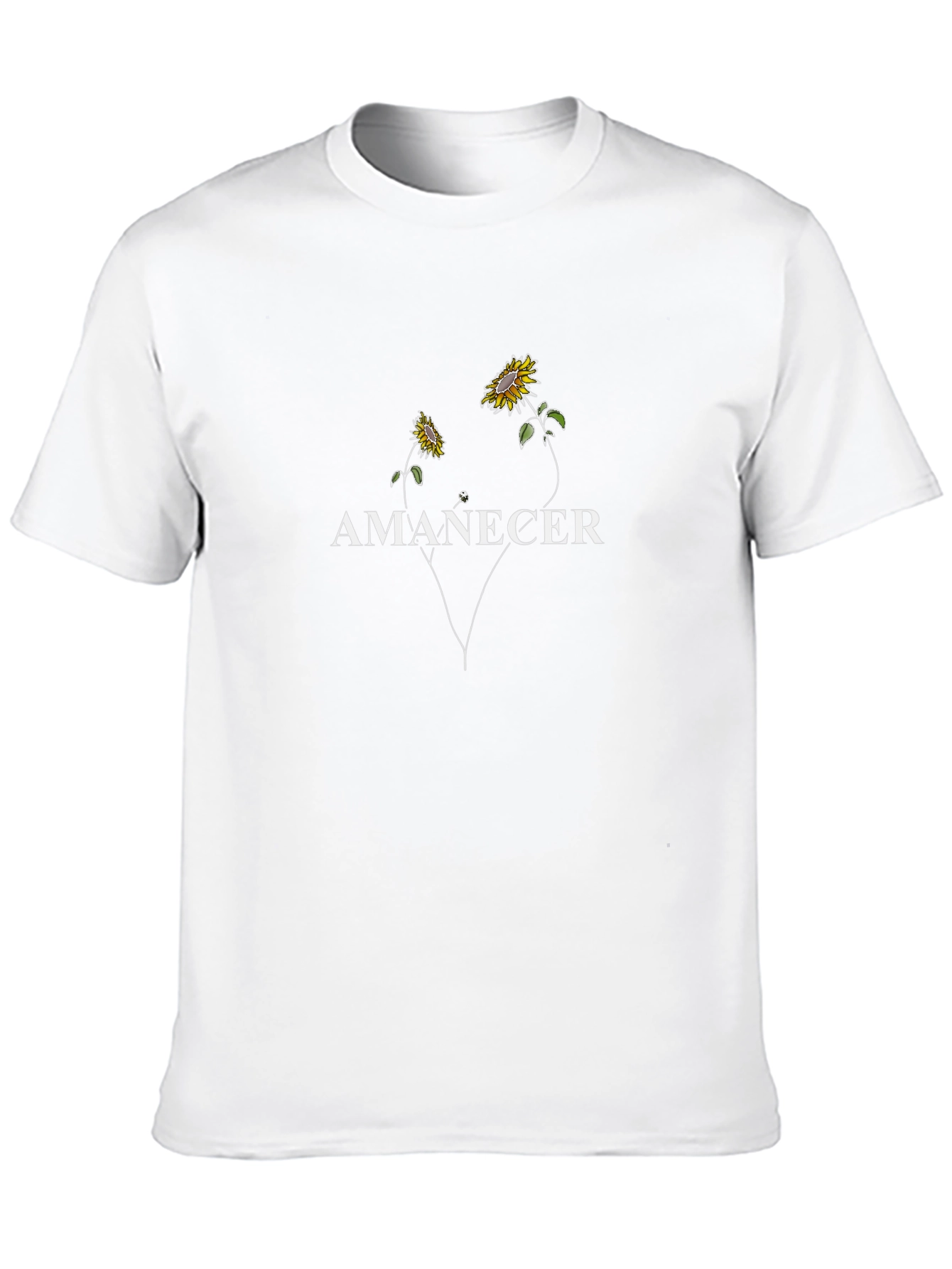Amanecer Sunflower Graphic T-Shirt