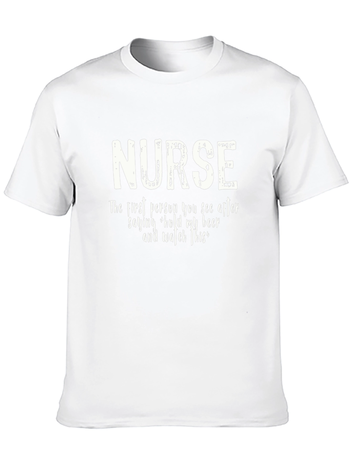 Nurse T-Shirt - Hold My Beer Funny Tee