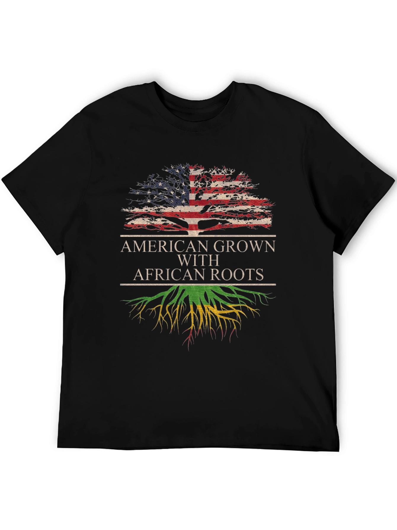 American Grown African Roots T-Shirt