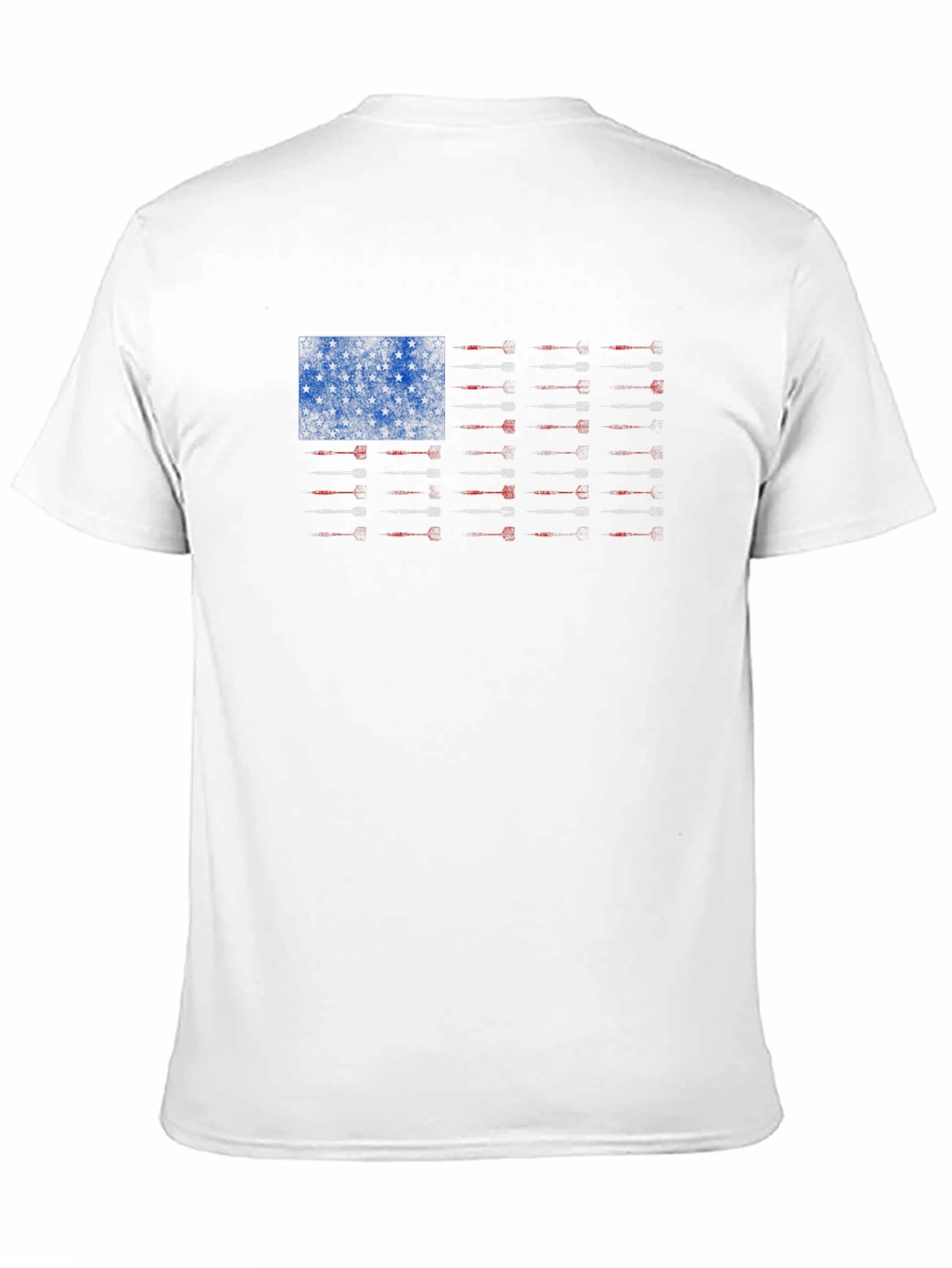 American Flag Guns T-Shirt - Patriotic Design