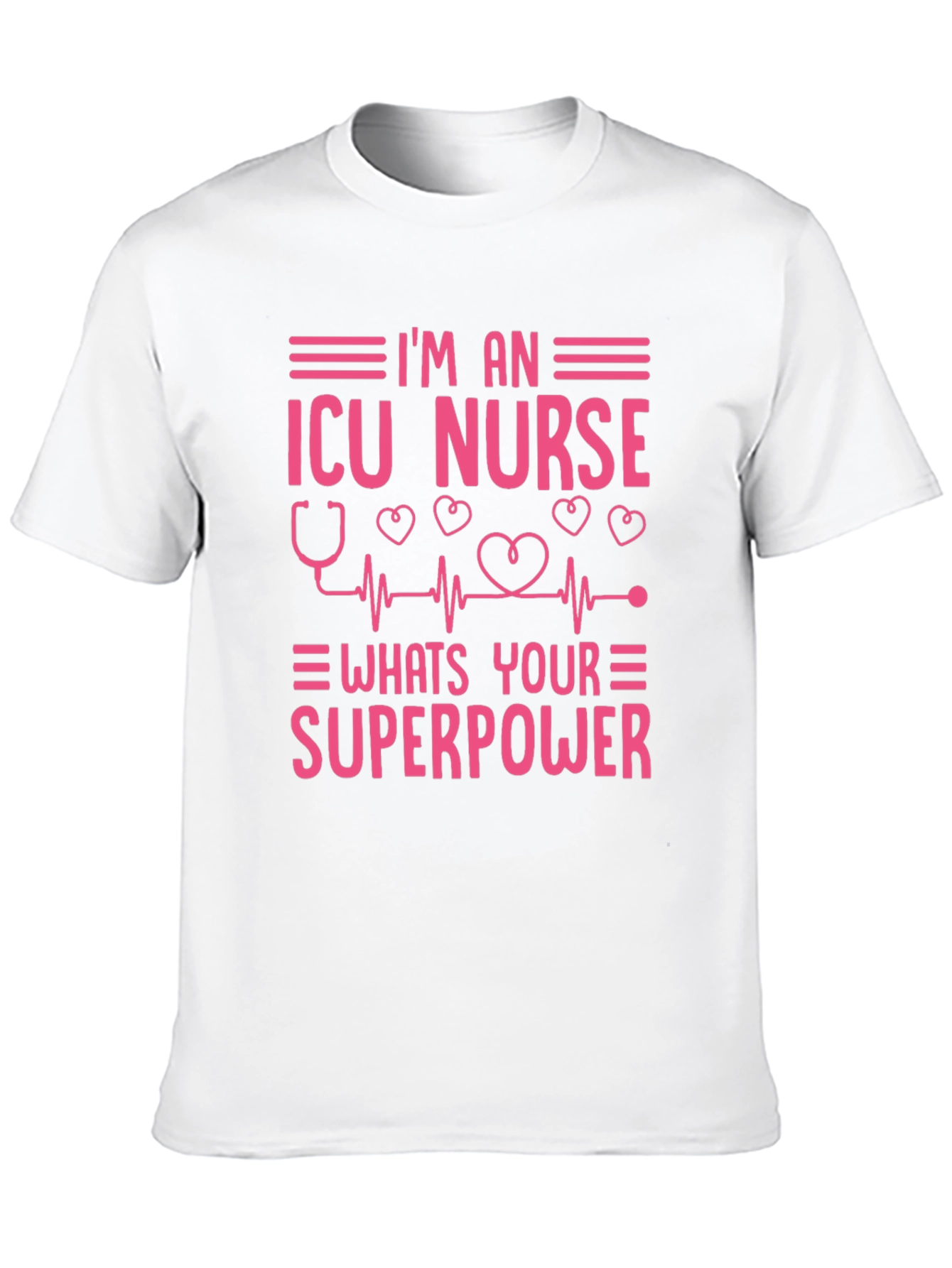 ICU Nurse Superpower Graphic Tee