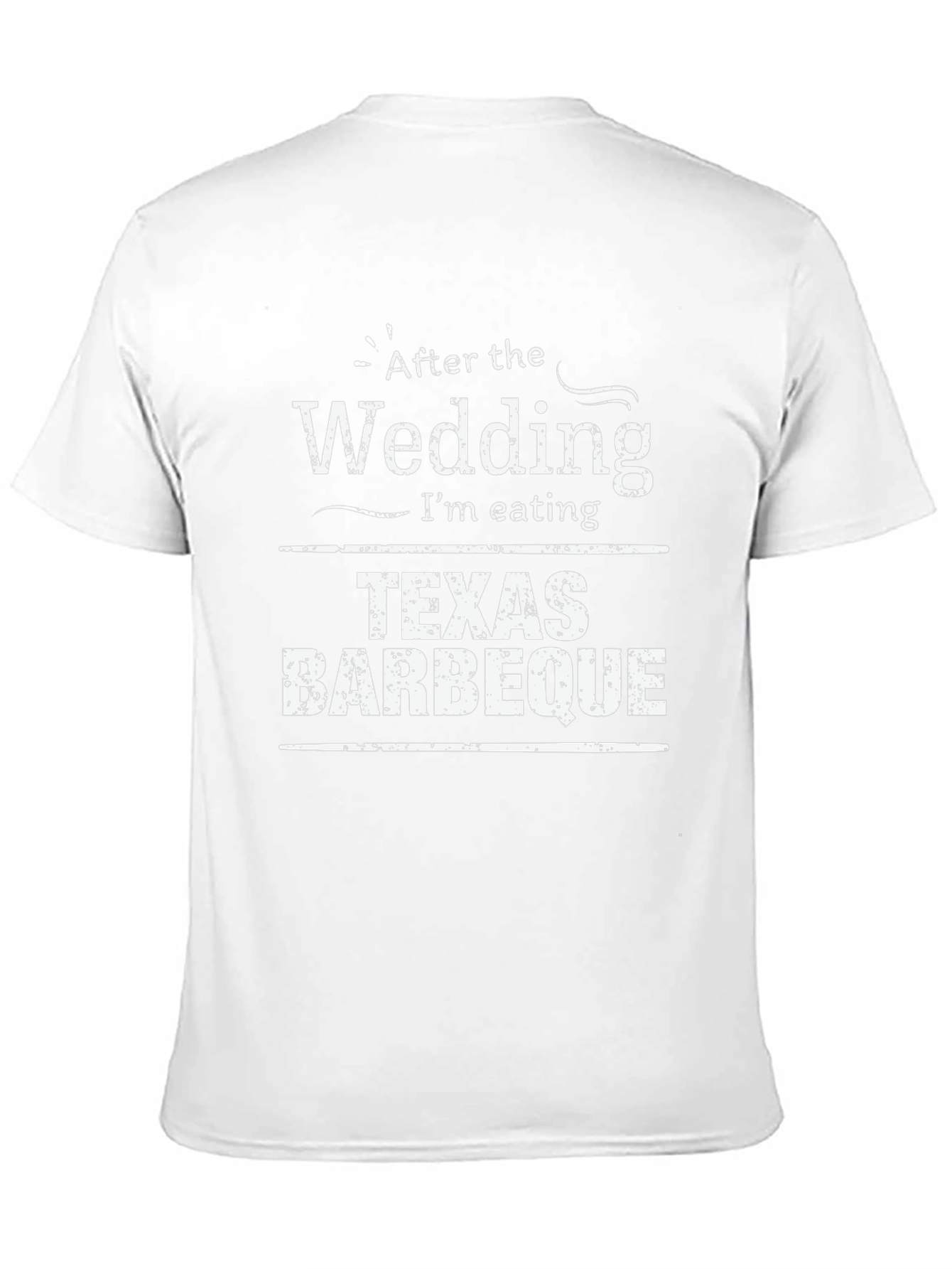 After the Wedding Texas Barbeque Graphic T-Shirt