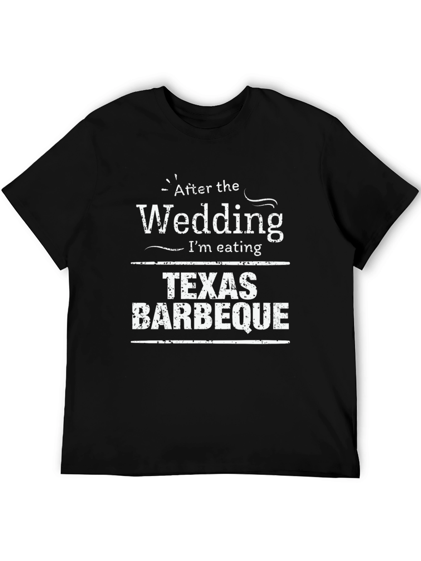 After the Wedding Texas Barbeque Graphic T-Shirt