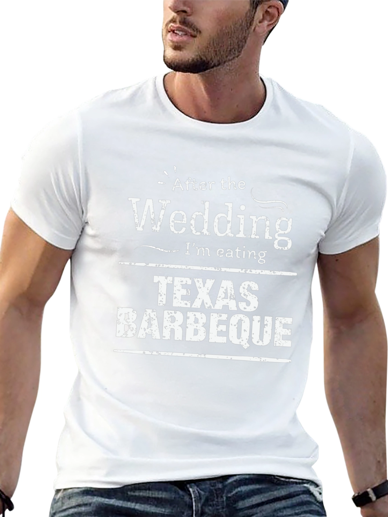 After the Wedding Texas Barbeque Graphic T-Shirt