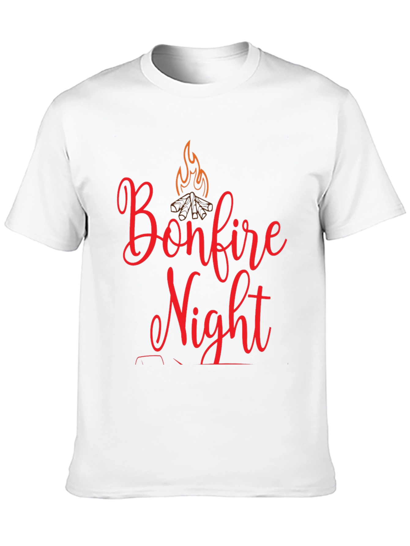 Bonfire Night Graphic Tee - Cozy Fall Vibes