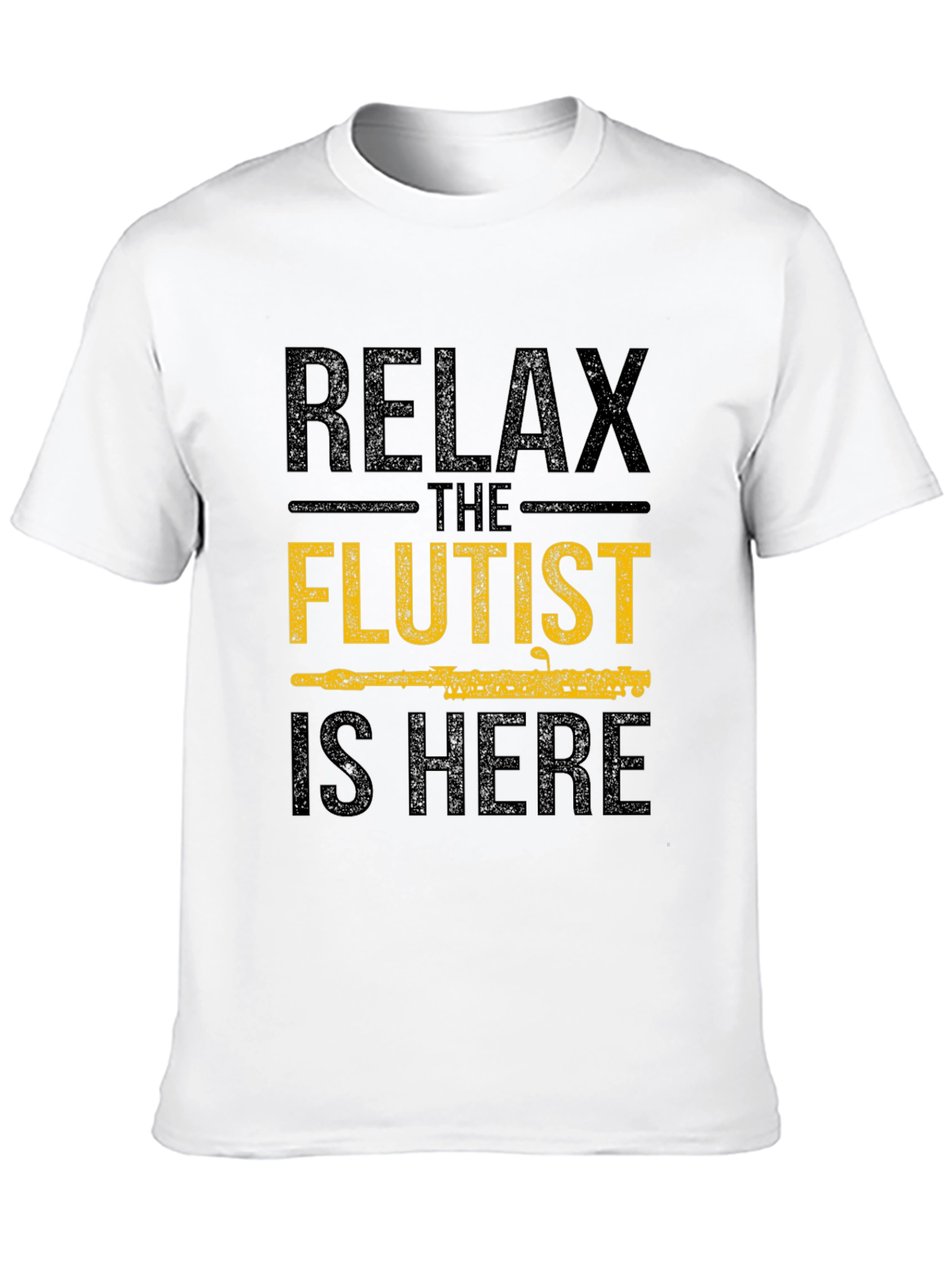 Relax The Flutist Is Here Graphic T-Shirt