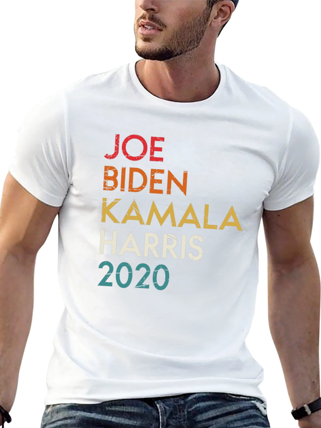 Joe Biden Kamala Harris 2020 Retro T-Shirt