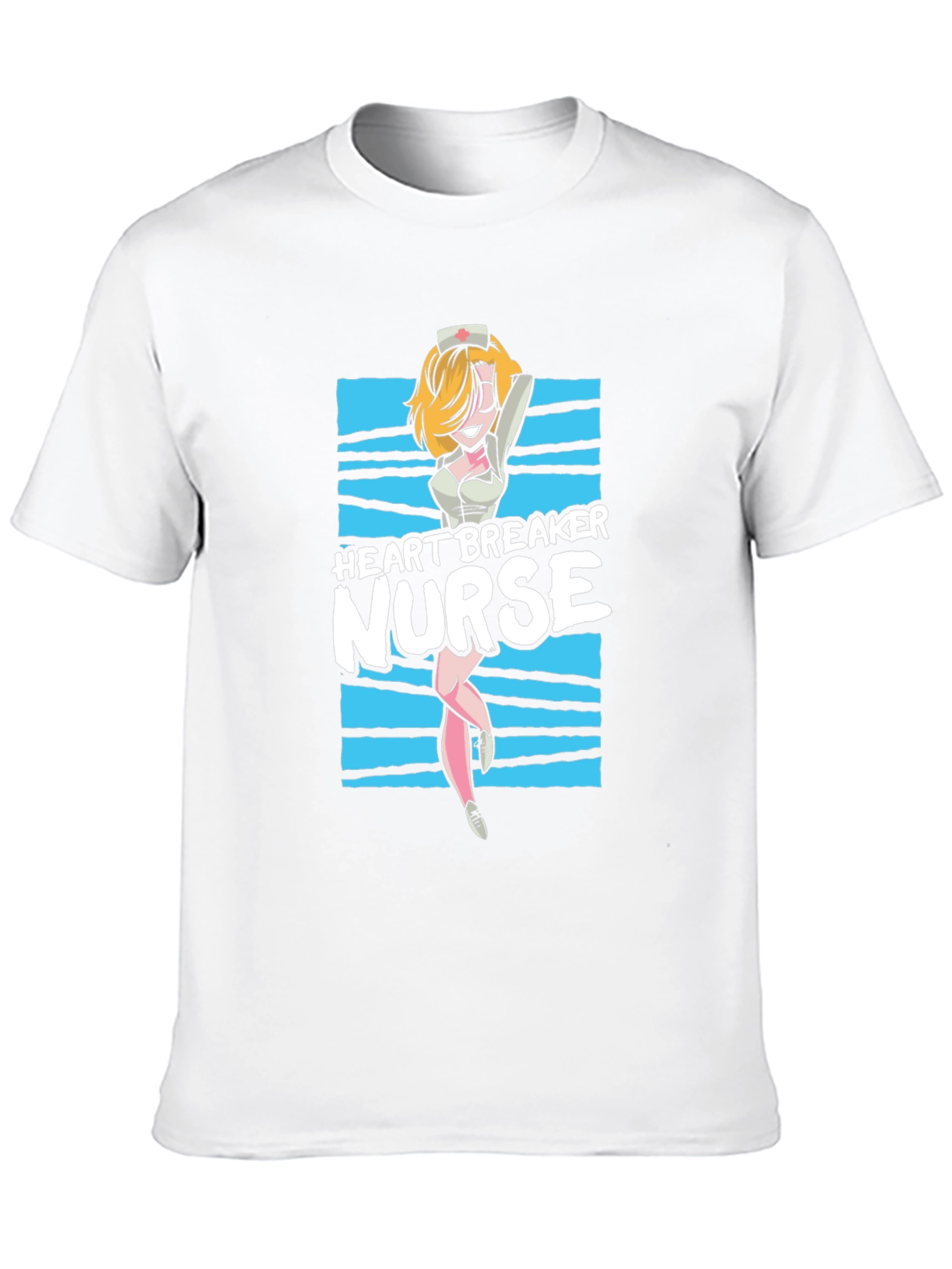 Heartbreaker Nurse T-Shirt - Novelty Graphic Tee