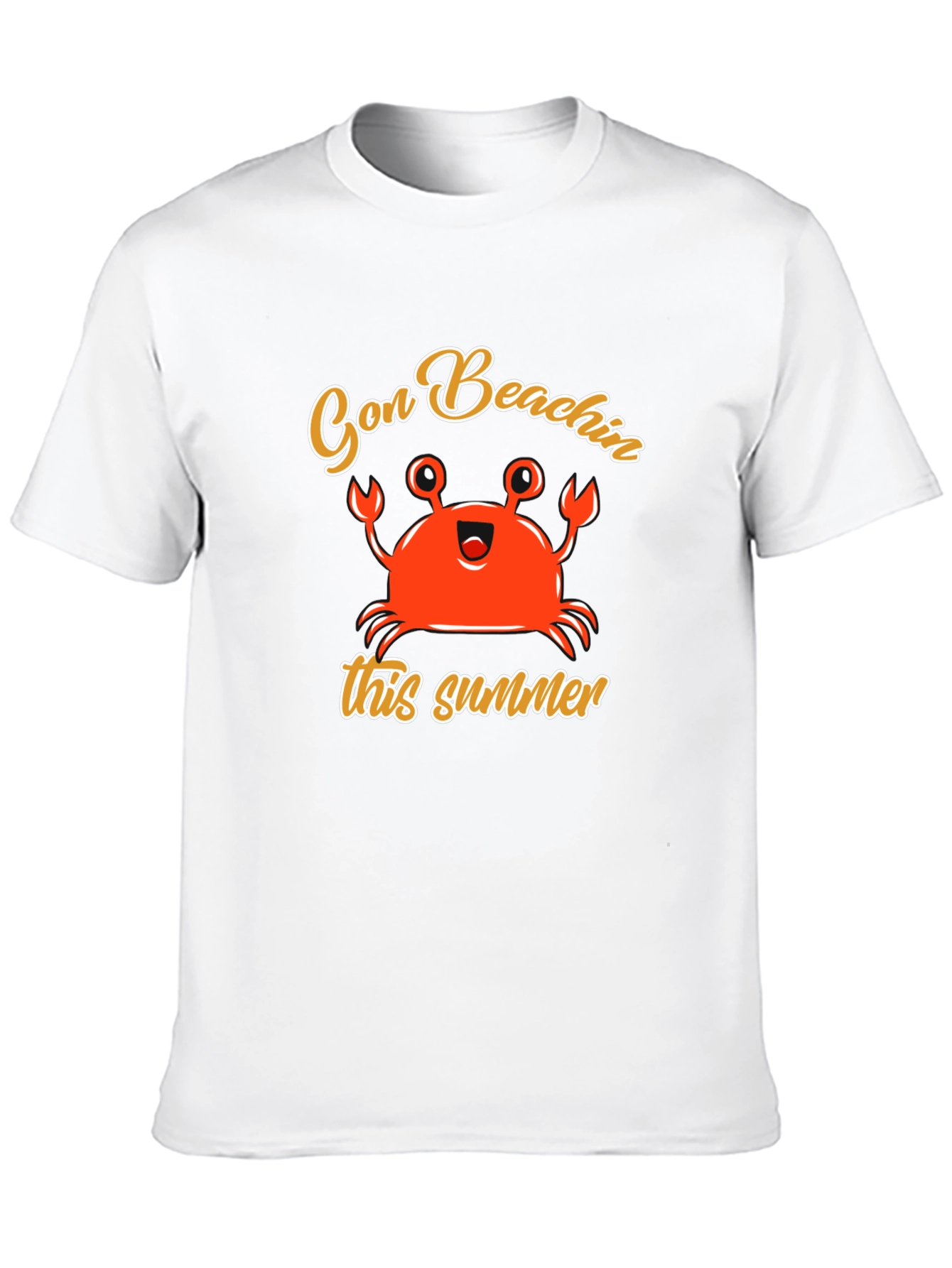 Gon Beachin Summer Crab T-Shirt