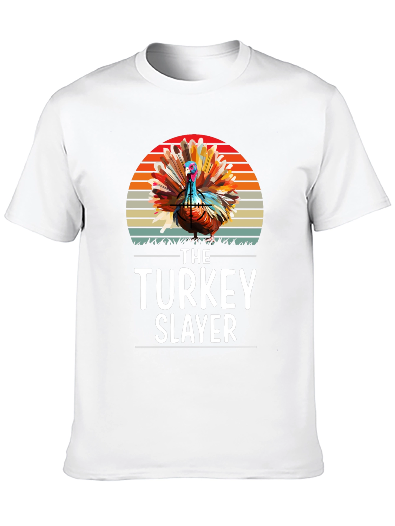 Turkey Slayer Graphic T-Shirt - Thanksgiving Apparel
