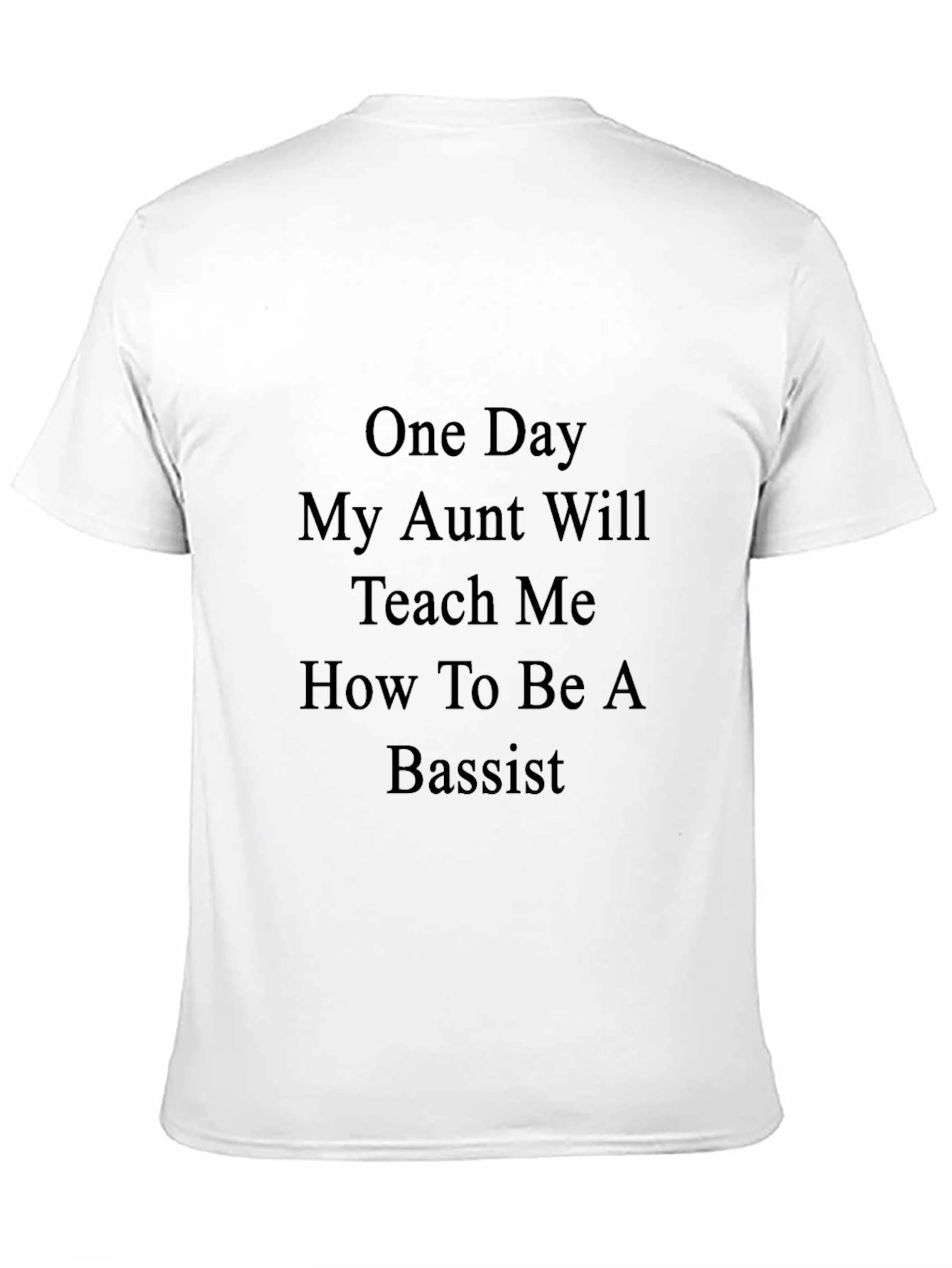 Funny Aunt Bassist T-Shirt