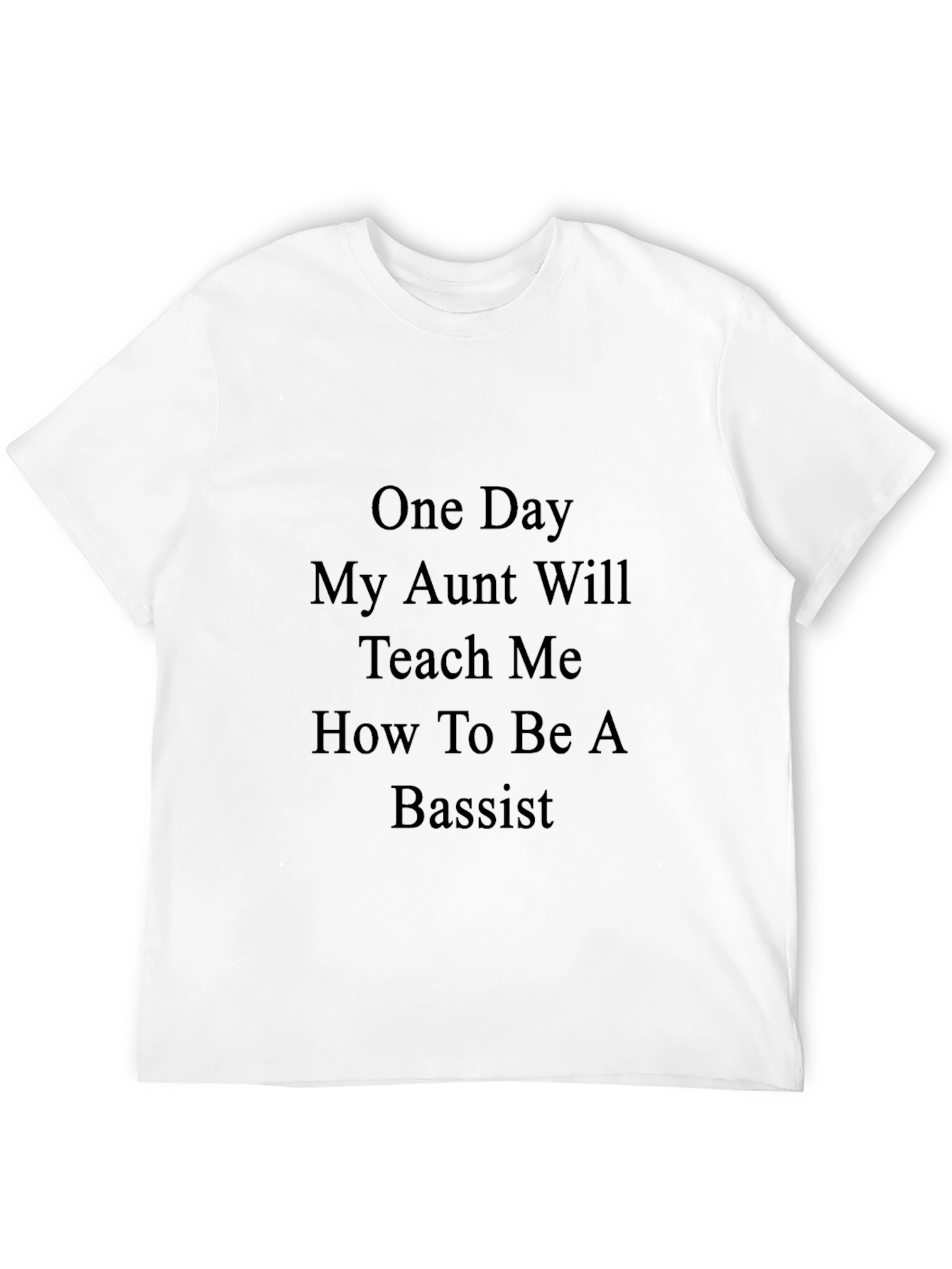 Funny Aunt Bassist T-Shirt