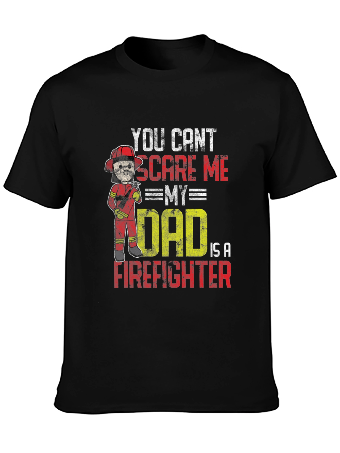Firefighter Dad Graphic Tee - Humor & Pride