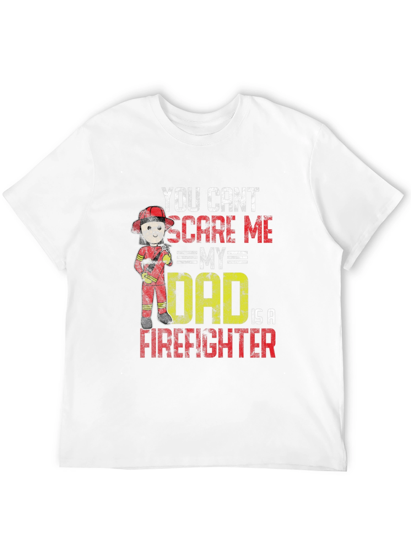 Firefighter Dad Graphic Tee - Humor & Pride