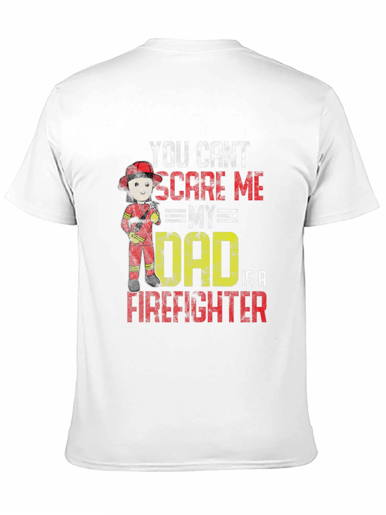 Firefighter Dad Graphic Tee - Humor & Pride