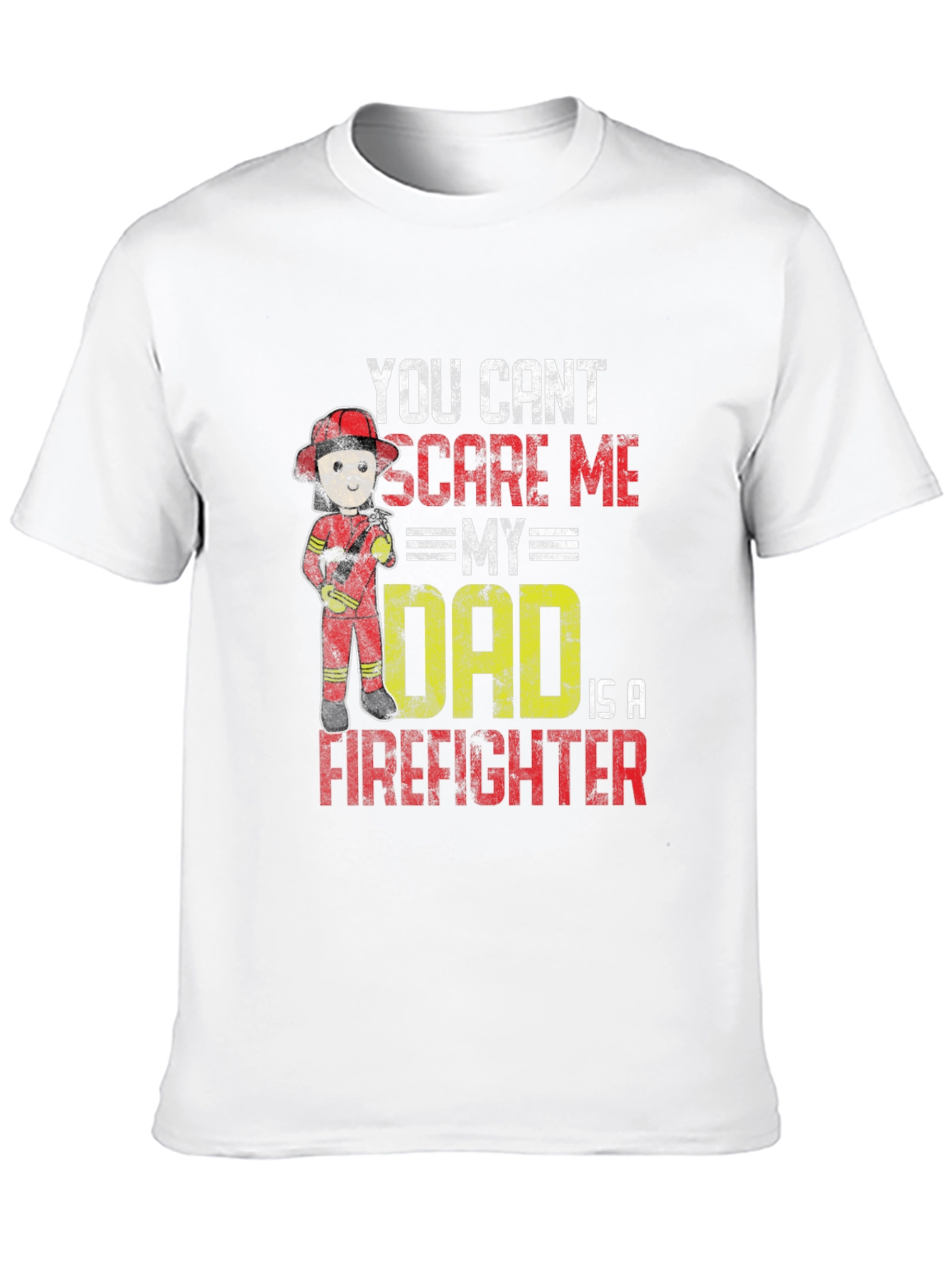 Firefighter Dad Graphic Tee - Humor & Pride