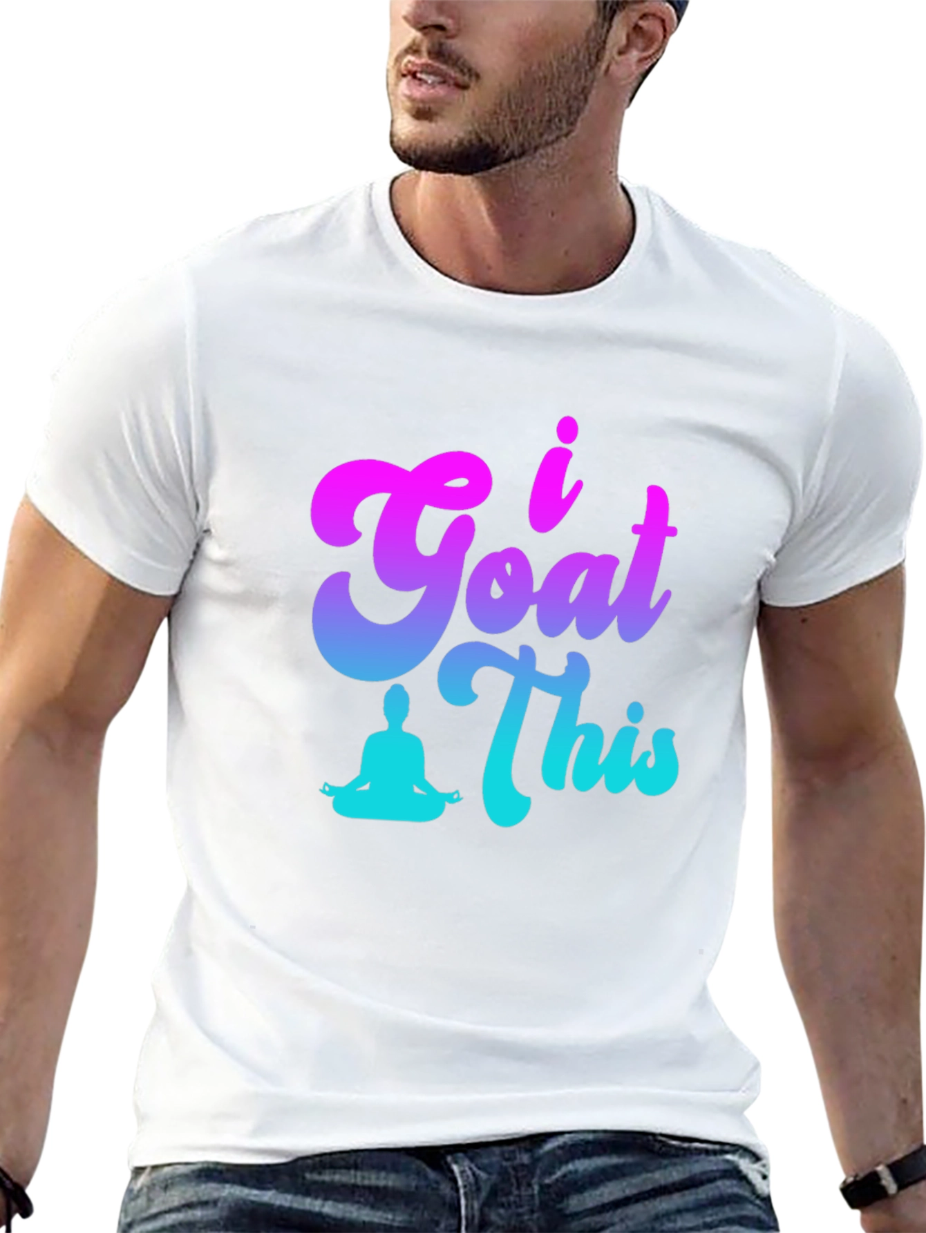 I Goat This Yoga T-Shirt - Black