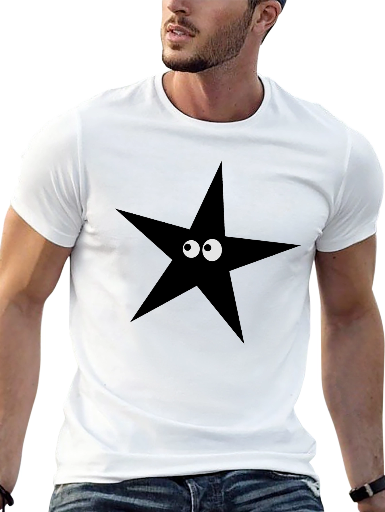 Starry Eyed Black T-Shirt