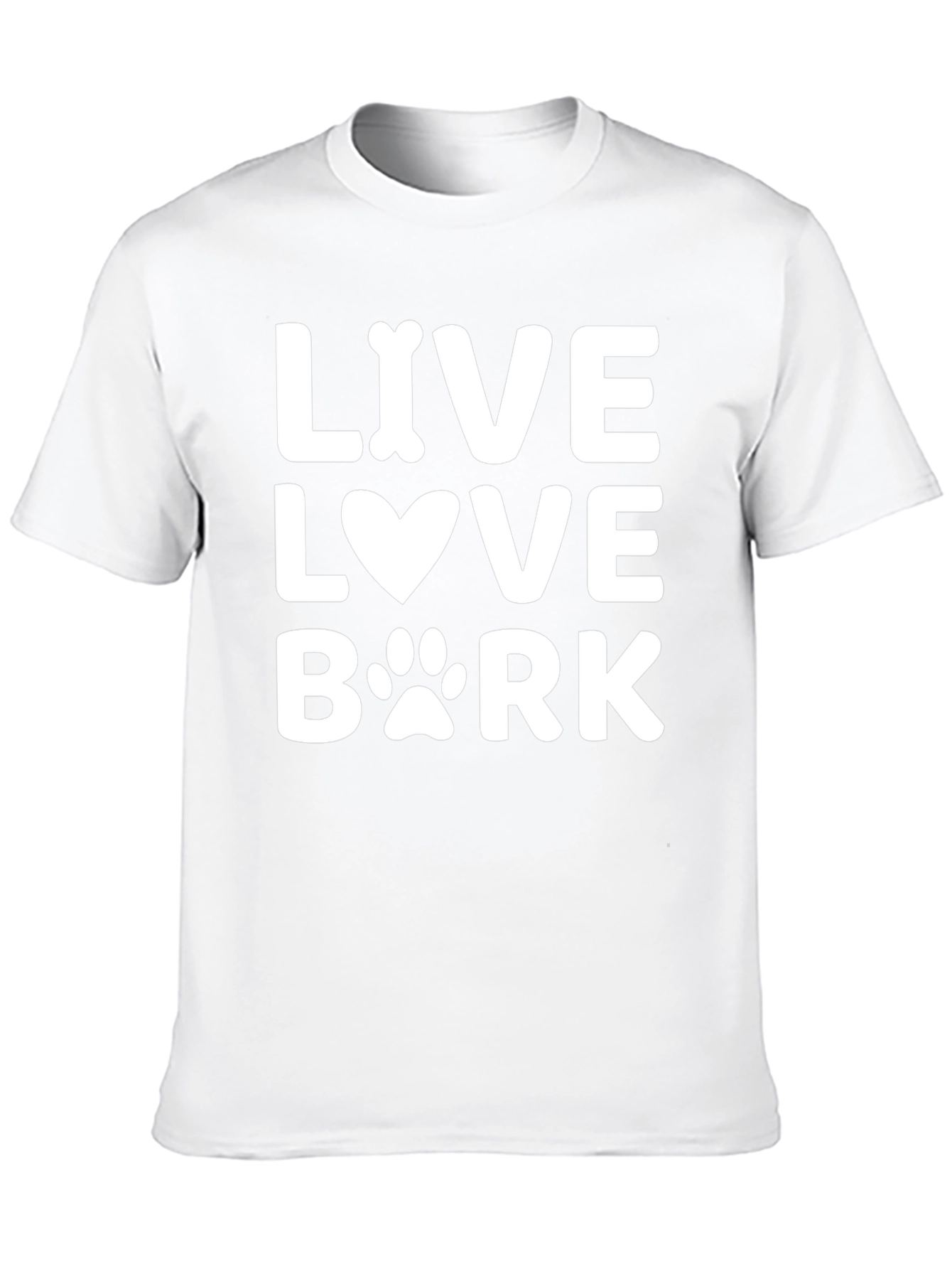 Live Love Bark Dog Lover T-Shirt
