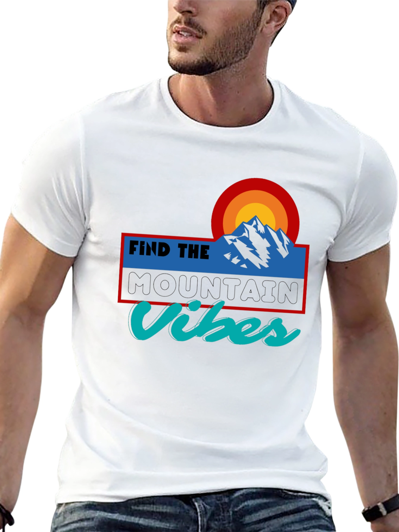 Find the Mountain Vibes Graphic Tee